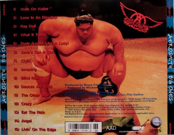 Aerosmith - Big Ones (CD, Comp, Club) (Mint (M)) - Image 3