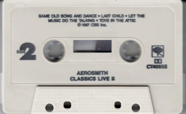 Aerosmith - Classics Live II (Cass, Album) (Very Good Plus (VG+)) - Image 4