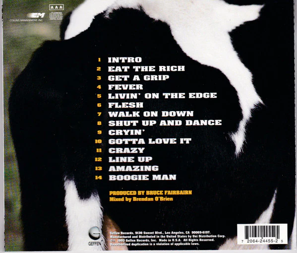 Aerosmith - Get A Grip (CD, Album) (Very Good Plus (VG+)) - Image 3