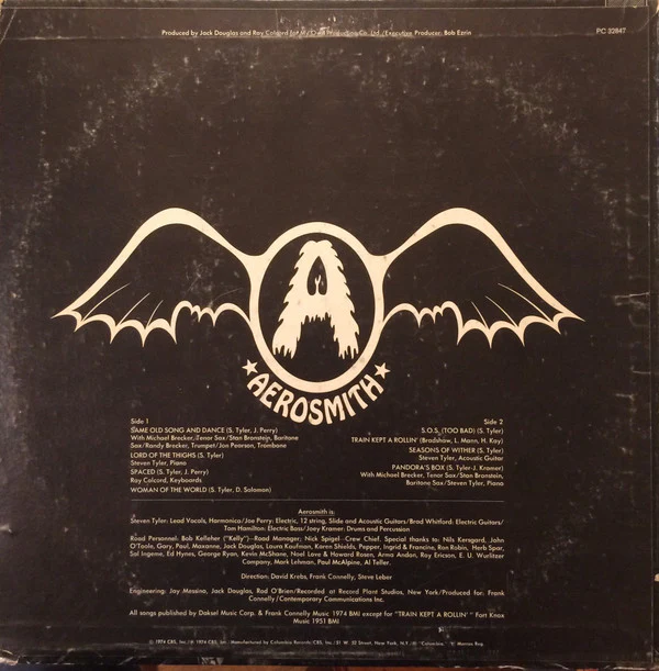 Aerosmith - Get Your Wings (LP, Album, RE, Ter) (Very Good Plus (VG+)) - Image 2