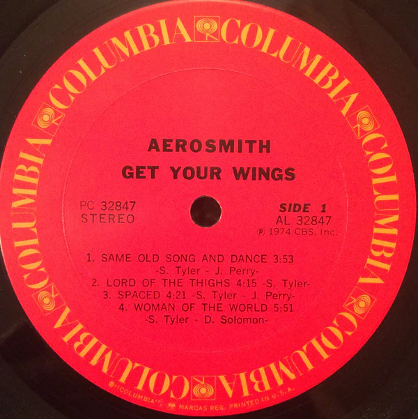 Aerosmith - Get Your Wings (LP, Album, RE, Ter) (Very Good Plus (VG+)) - Image 3