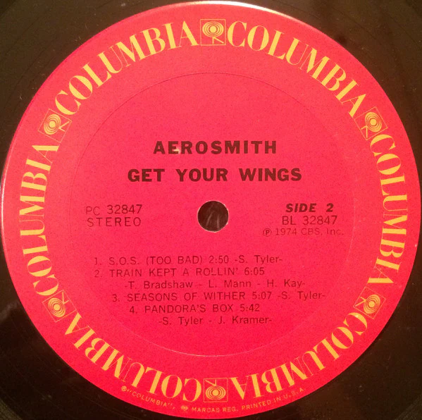 Aerosmith - Get Your Wings (LP, Album, RE, Ter) (Very Good Plus (VG+)) - Image 4