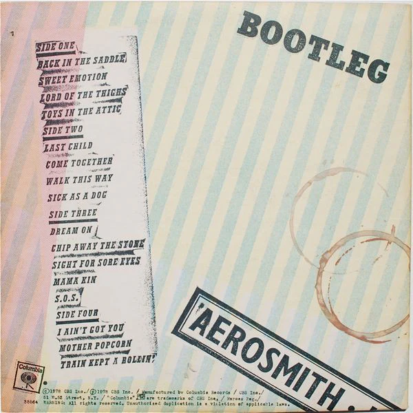 Aerosmith - Live! Bootleg (2xLP, Album, Pit) (Near Mint (NM or M-)) - Image 5