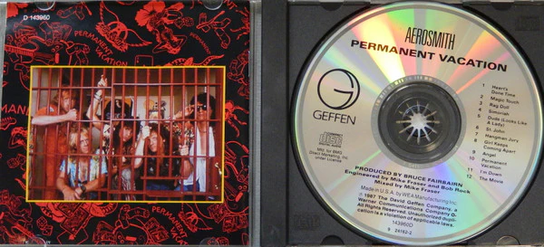 Aerosmith - Permanent Vacation (CD, Album, Club, SRC) (Very Good Plus (VG+)) - Image 3