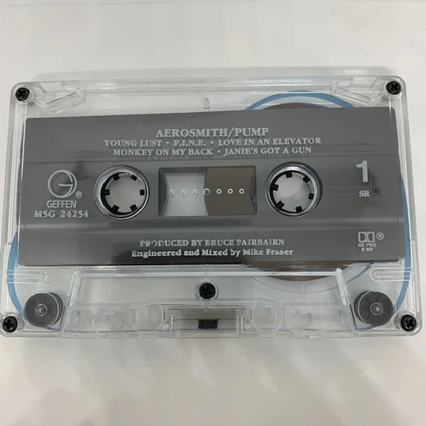 Aerosmith - Pump (Cass, Album, Dol) (Near Mint (NM or M-)) - Image 3