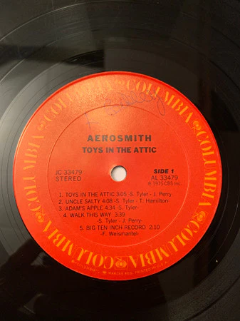 Aerosmith - Toys In The Attic (LP) (Very Good Plus (VG+)) - Image 2