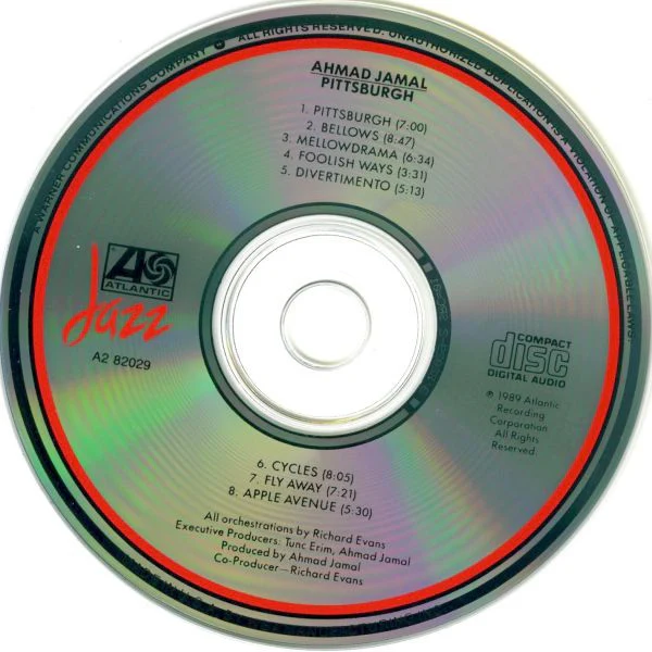 Ahmad Jamal - Pittsburgh (CD, Album, Club) (Very Good Plus (VG+)) - Image 3