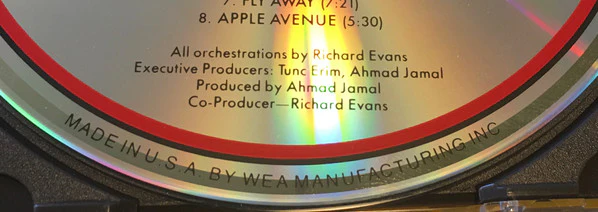 Ahmad Jamal - Pittsburgh (CD, Album, Club) (Very Good Plus (VG+)) - Image 5
