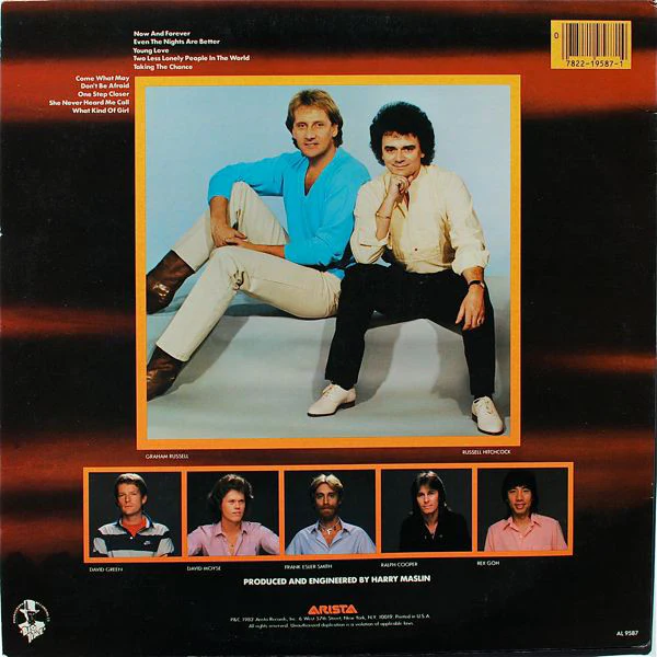 Air Supply - Now And Forever (LP, Album, Mon) (Very Good (VG)) - Image 2