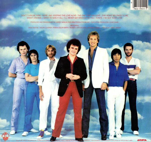 Air Supply - The One That You Love (LP, Album, Ter) (Very Good Plus (VG+)) - Image 2
