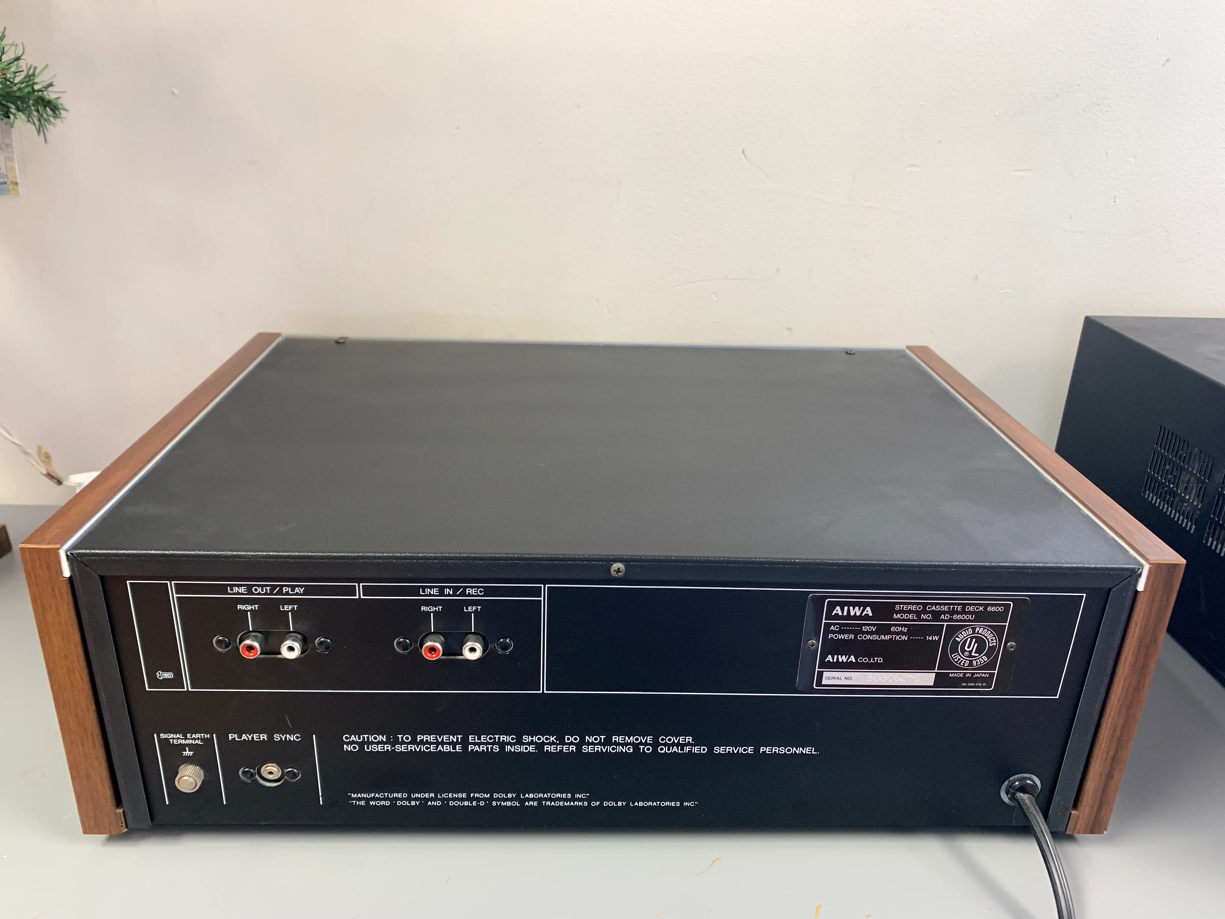 Aiwa 6600 Cassette Deck * box - Image 8