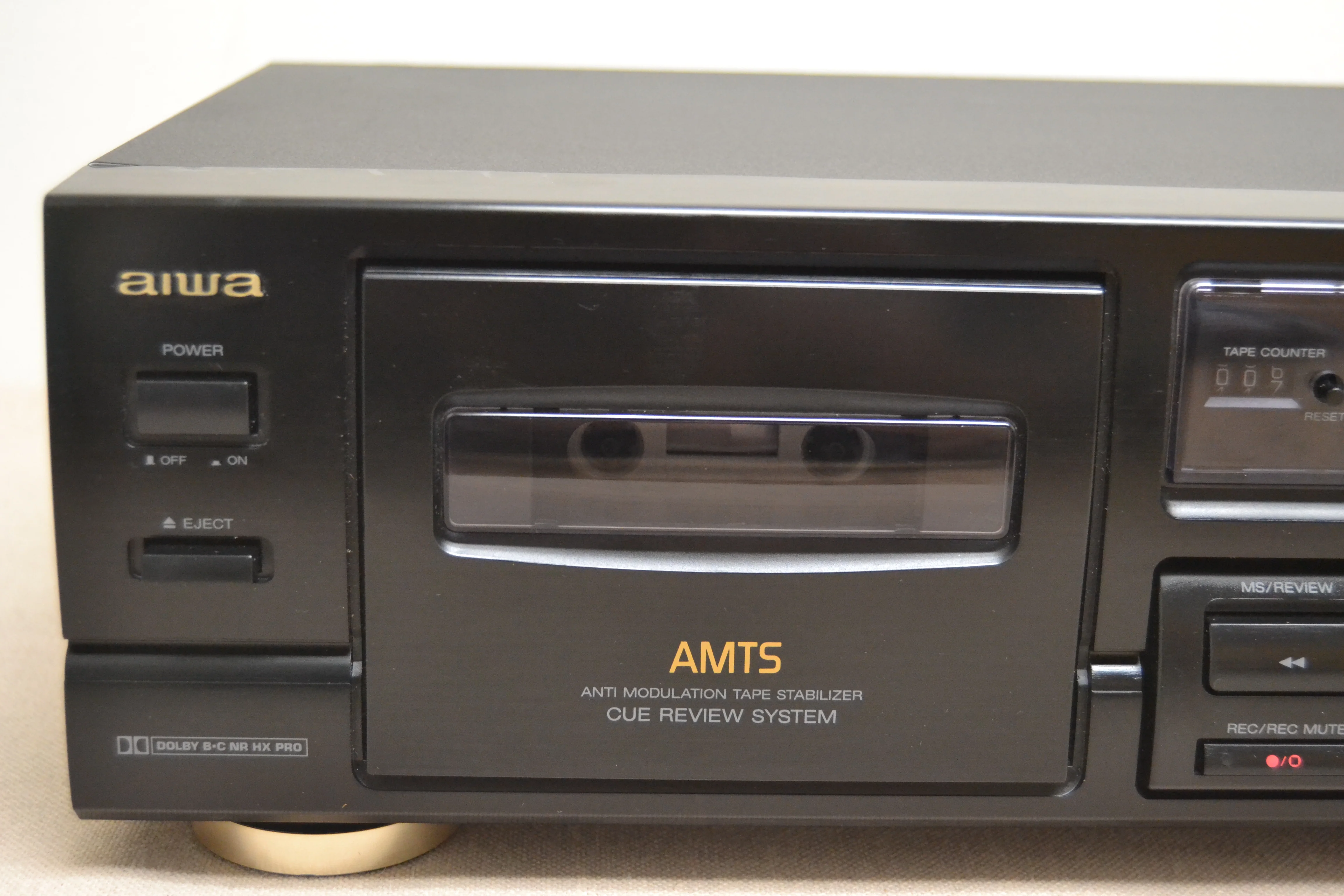 Aiwa AD-F450 Single Cassette Deck * Fully Services * New Belts * Remote Controllable - Image 13