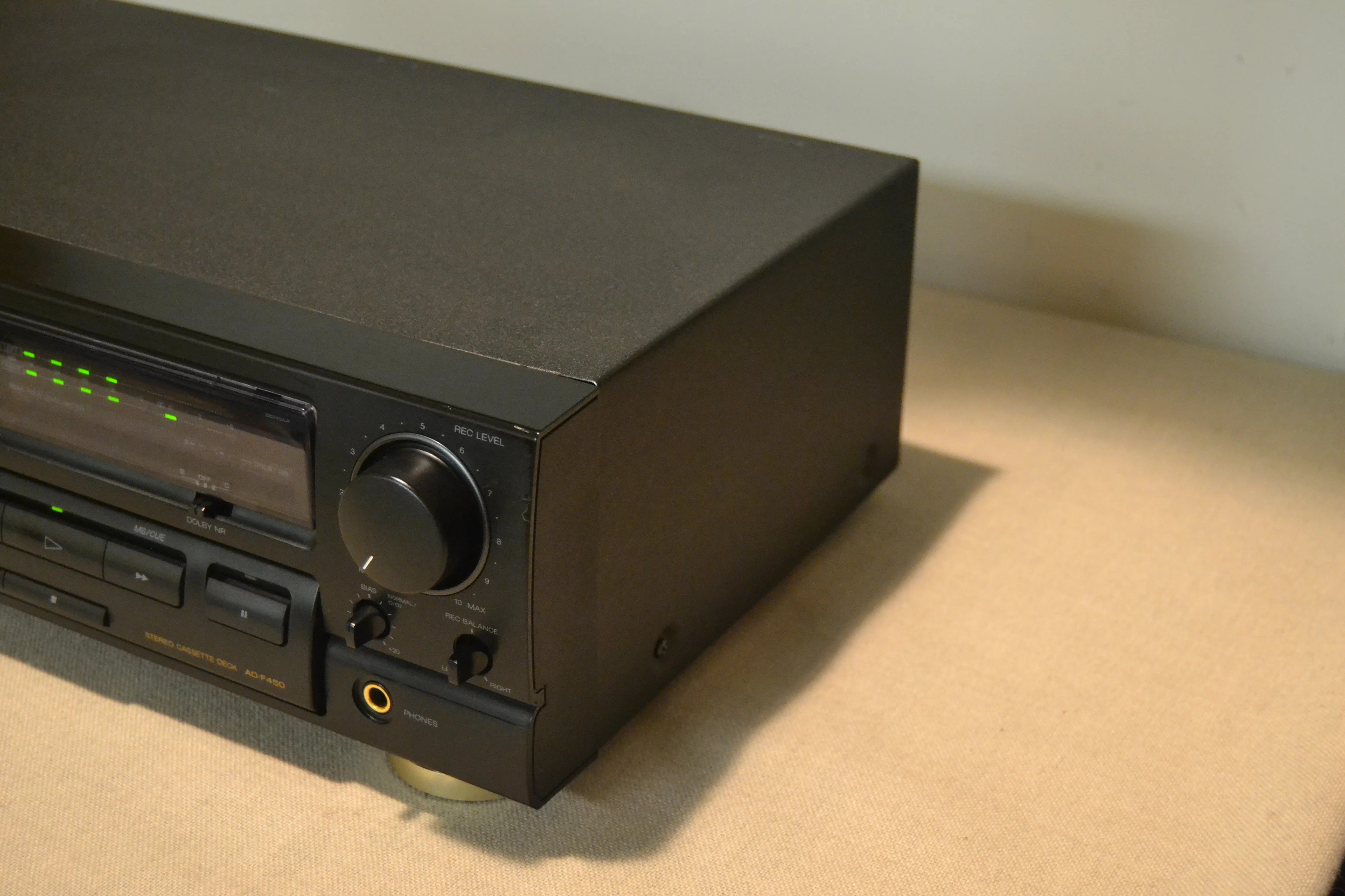 Aiwa AD-F450 Single Cassette Deck * Fully Services * New Belts * Remote Controllable - Image 7