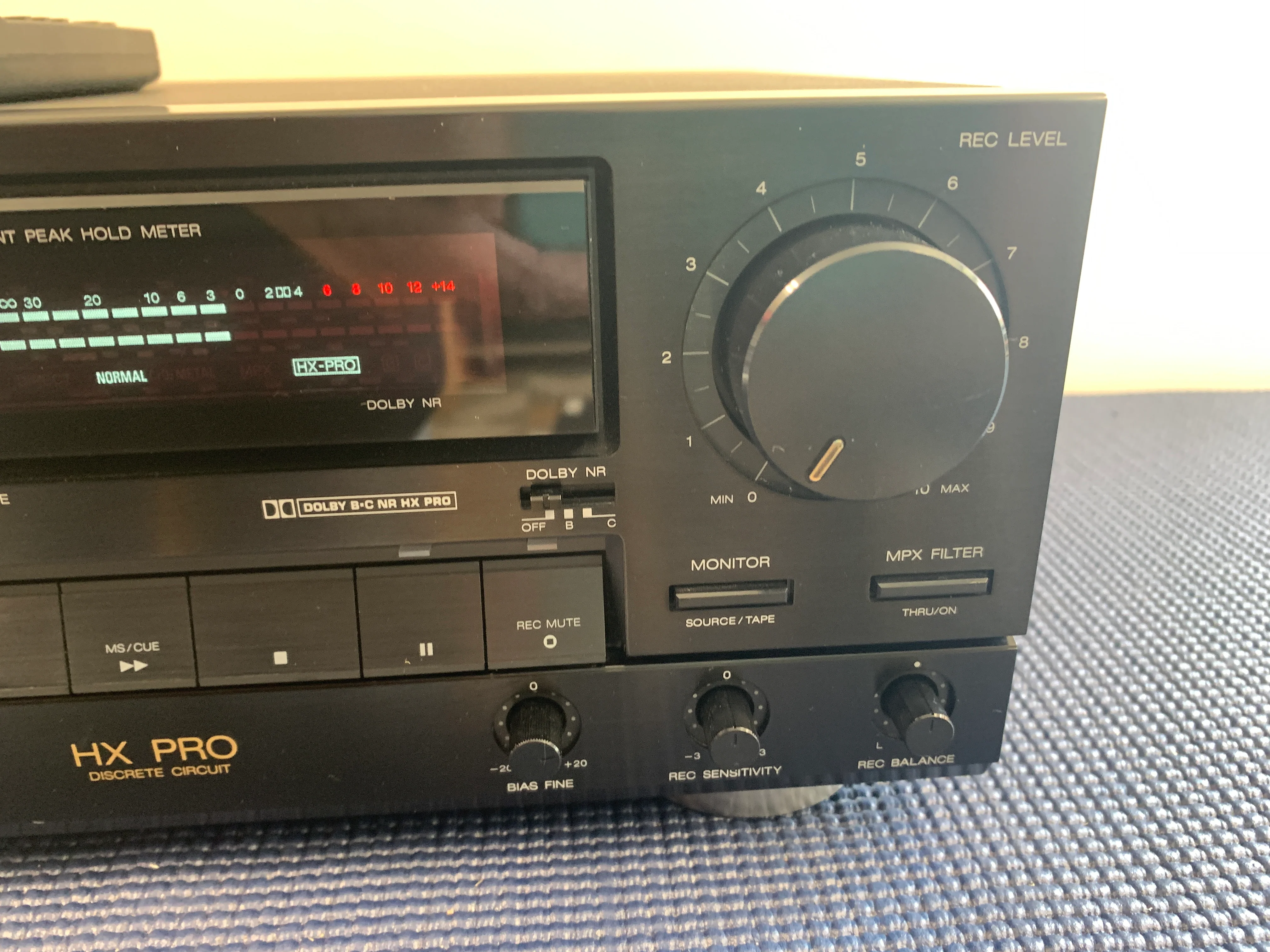Aiwa AD-F810 Single Cassette Deck with Remote Control * 3 Heads - Image 5
