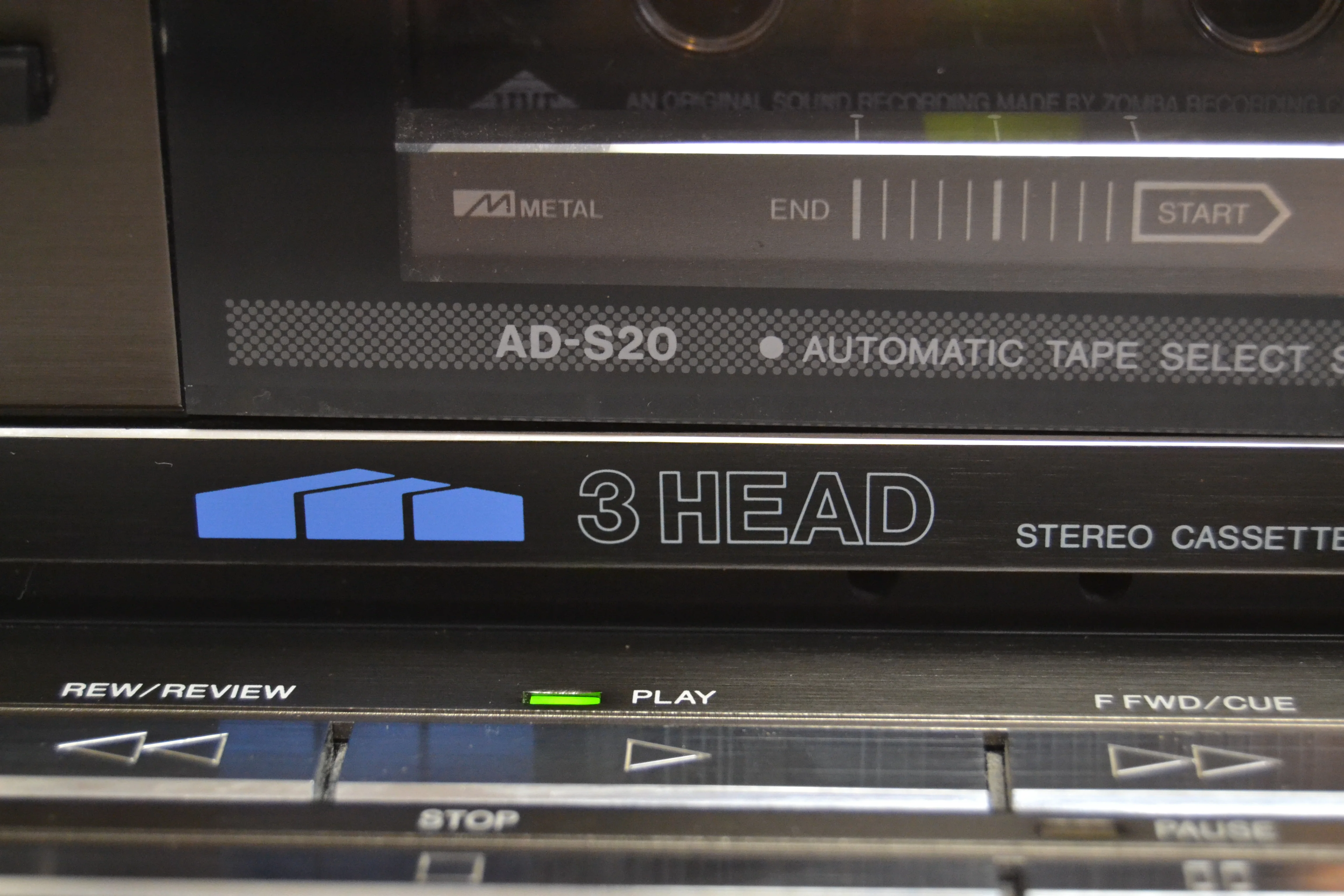 Aiwa AD-S20 Single Cassette Deck * Three Heads * Fully Serviced * New Belts - Image 11