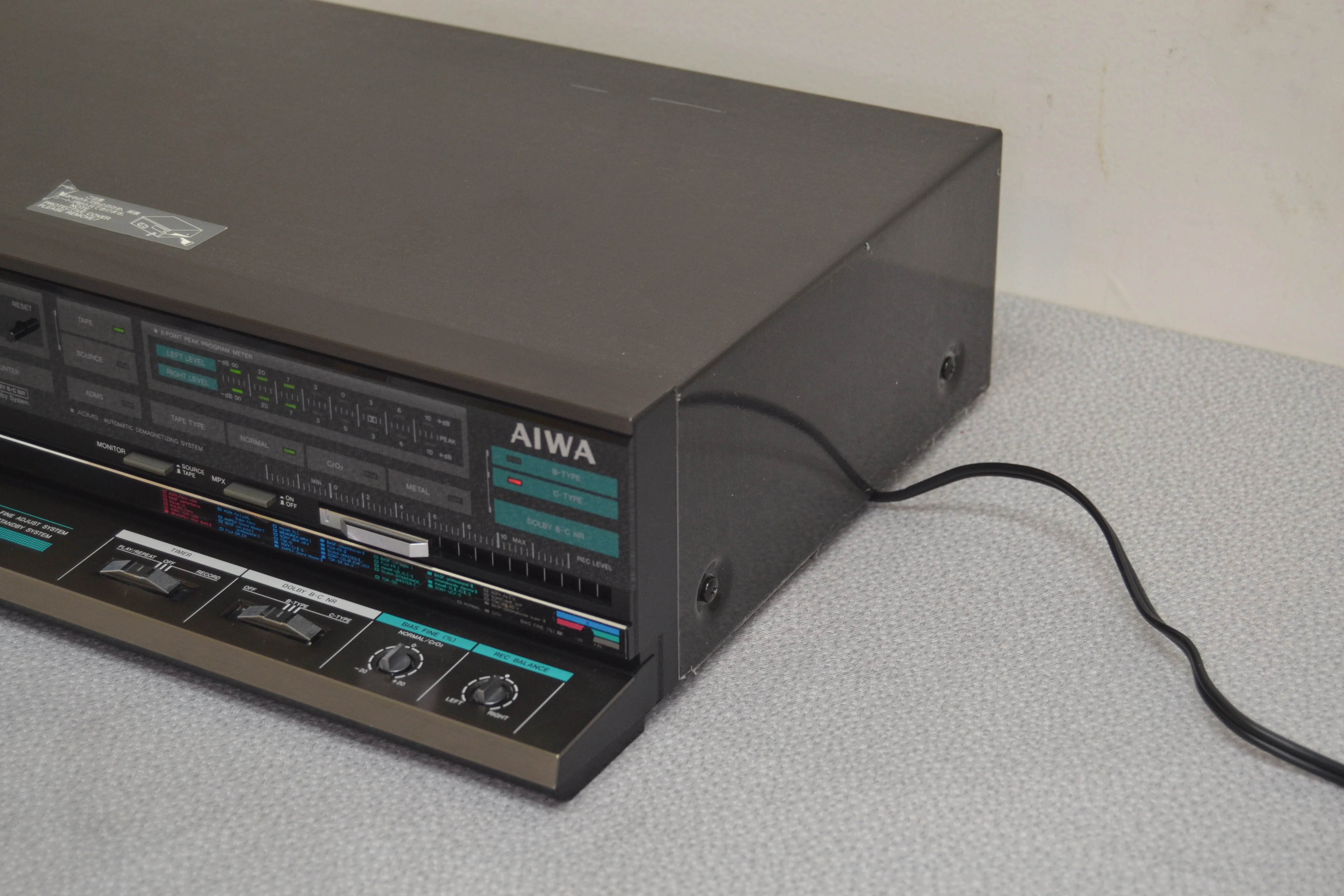 Aiwa AD-S20 Single Cassette Deck * Three Heads * Fully Serviced * New Belts - Image 19