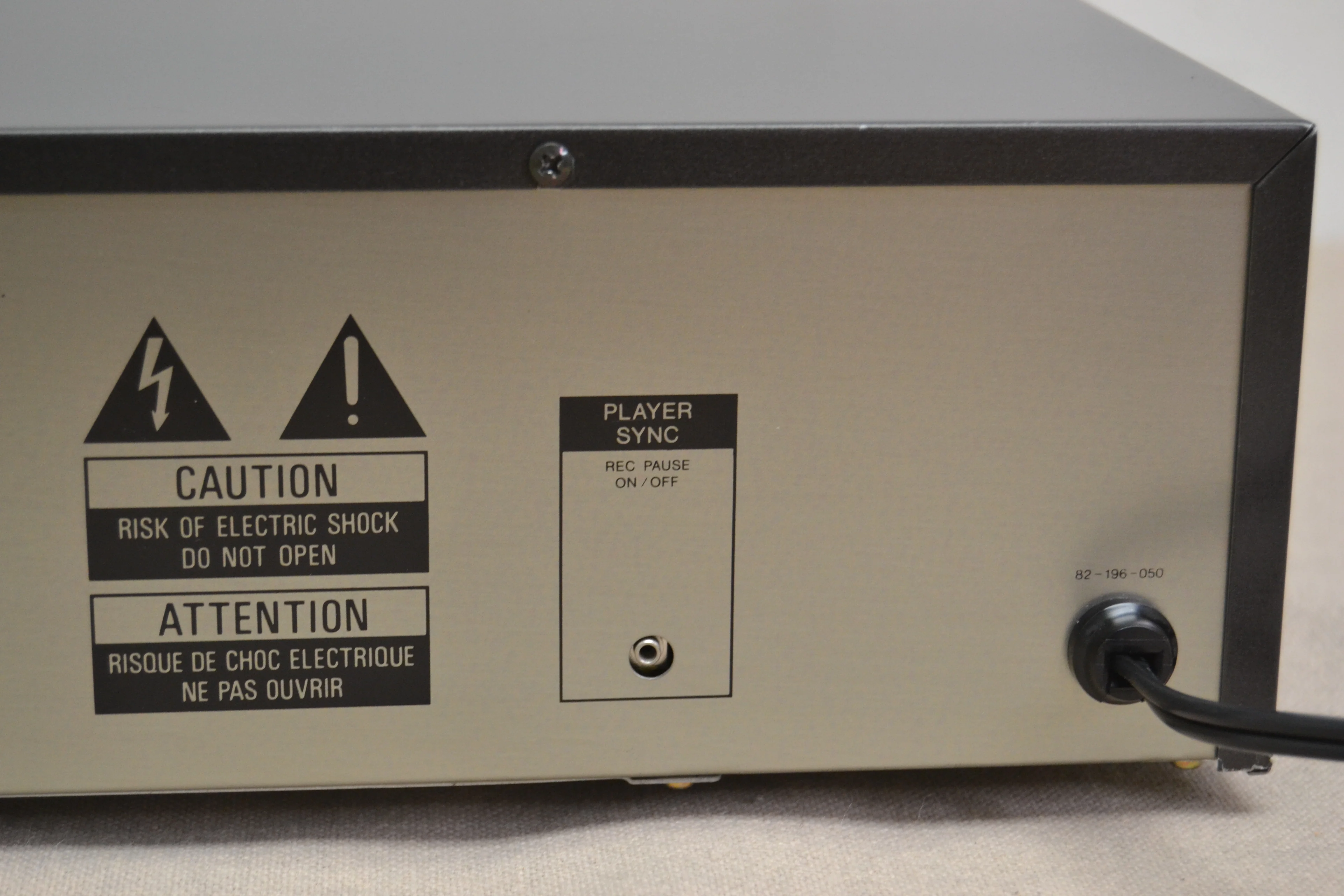 Aiwa AD-WX220 Stereo Double Cassette Deck (1983-86) * Fully Serviced * New Belts - Image 19