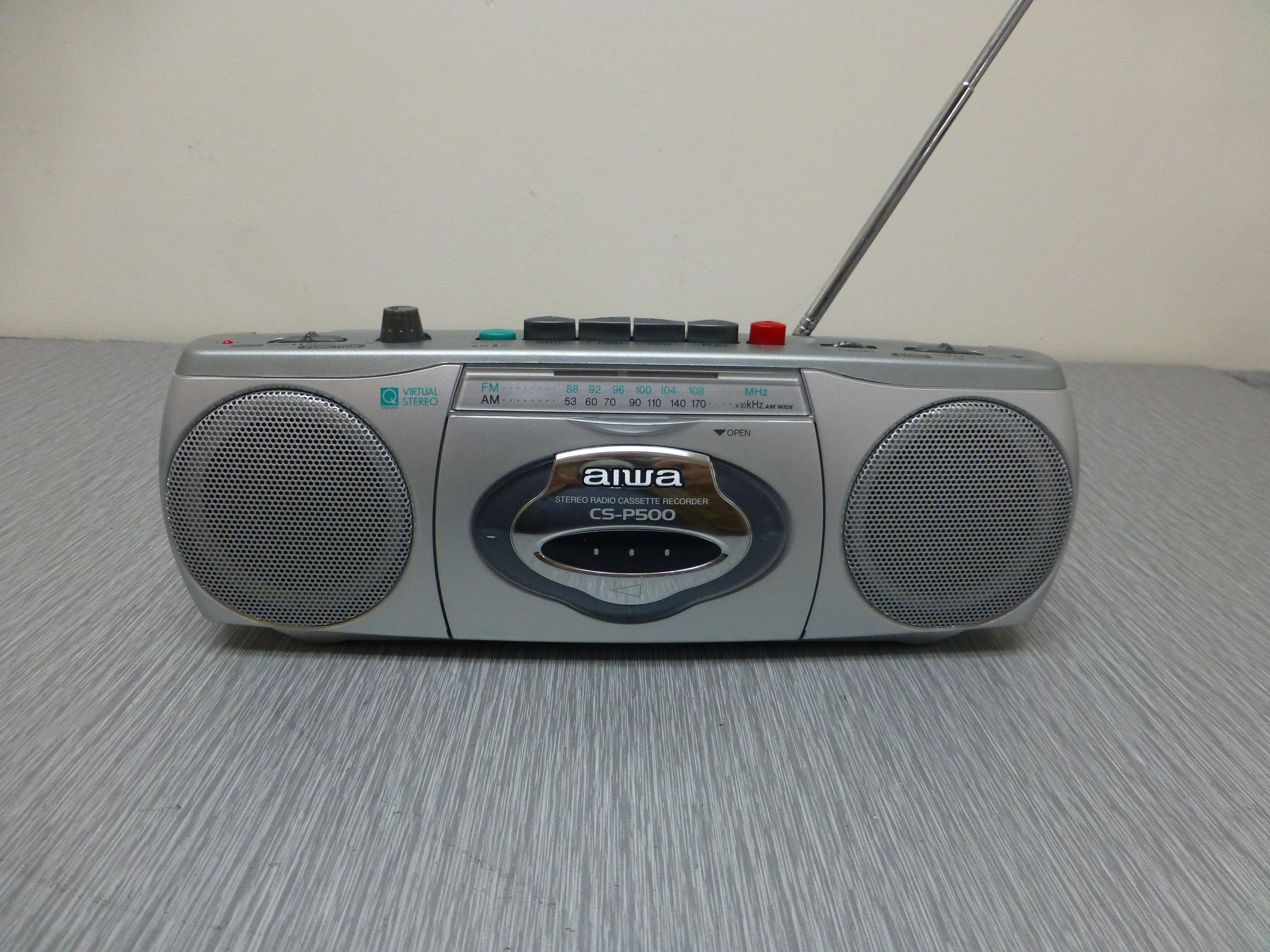 Aiwa CS-P500 Portable Radio and Cassette - Image 5