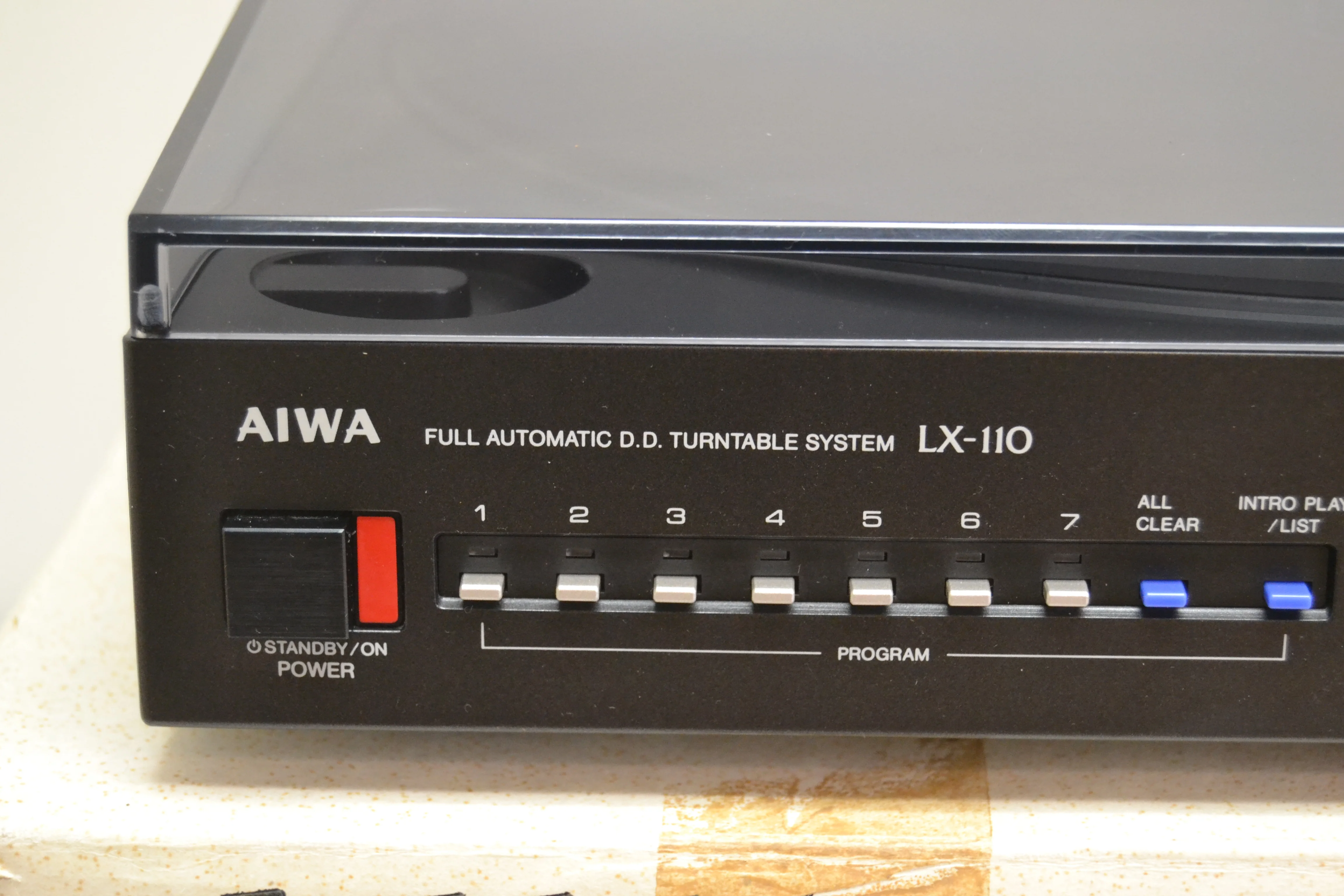 Aiwa LX-110 Linear Tracking Turntable with Track Selector * No Strobe Light * Box * Manual - Image 3