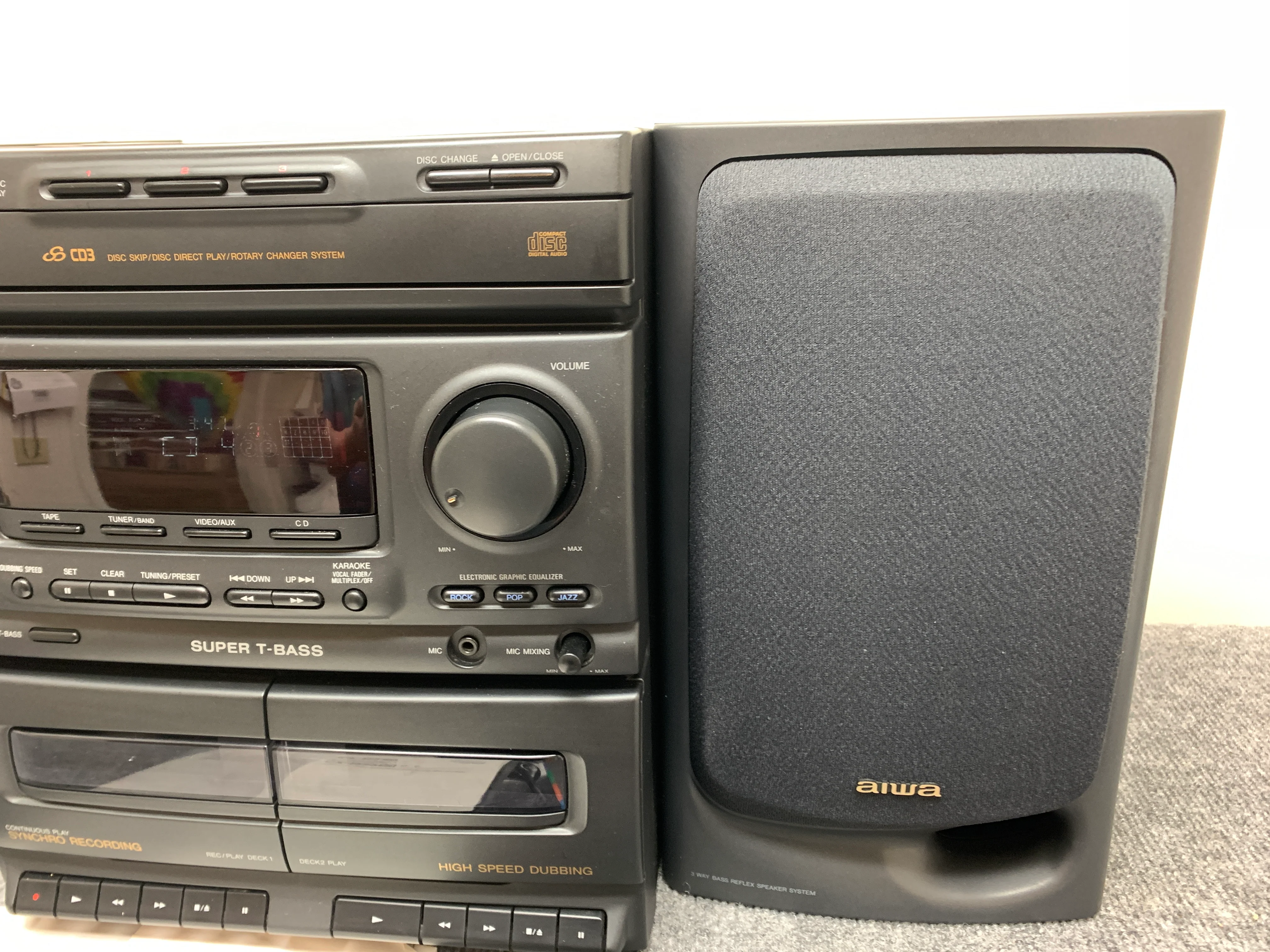 Aiwa NSX3200 Midi Stereo System * CD, Cassette, Radio, Speakers - Image 6