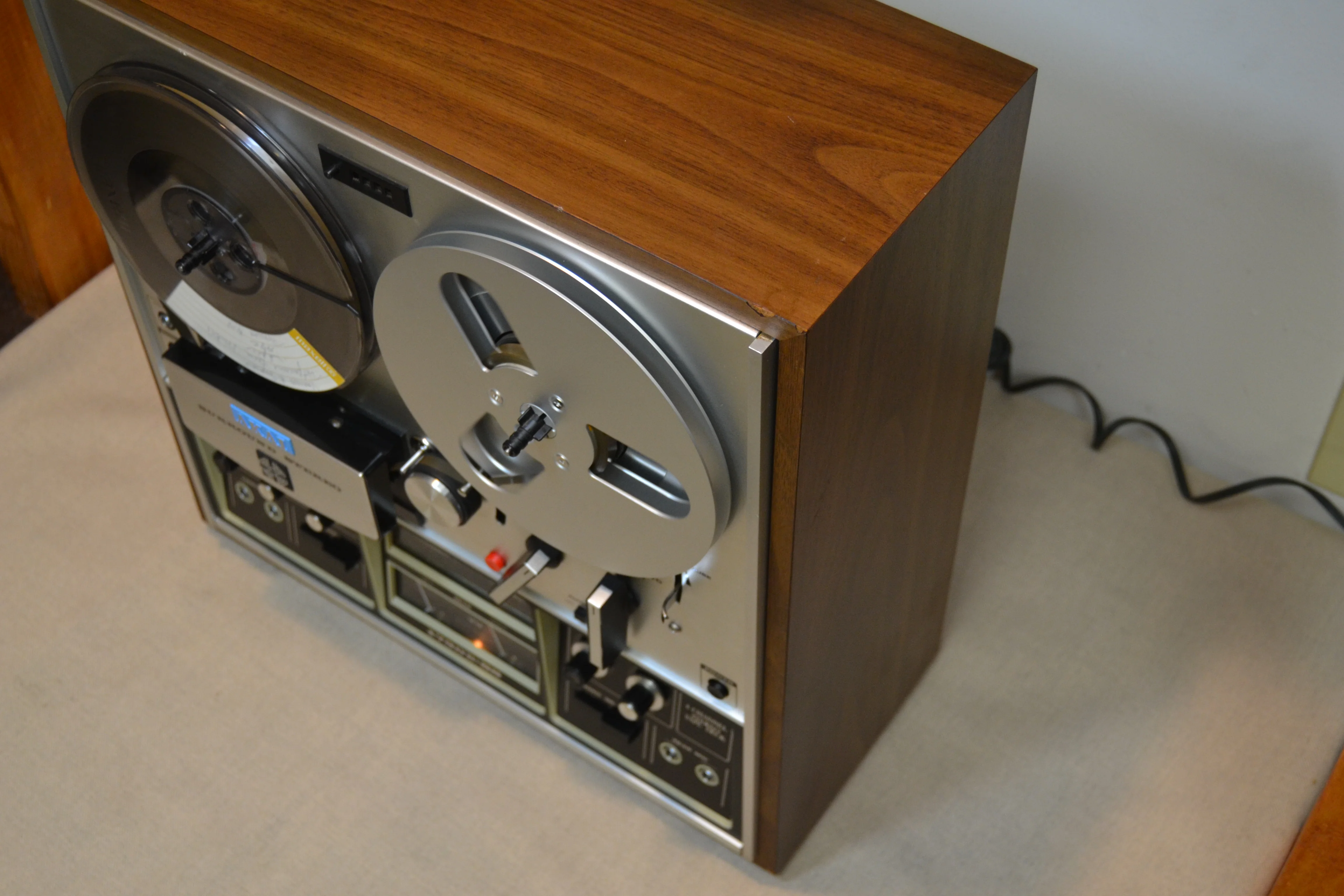 Akai 1730D-SS Reel to Reel Deck * Fully Serviced * New Belt - Image 10