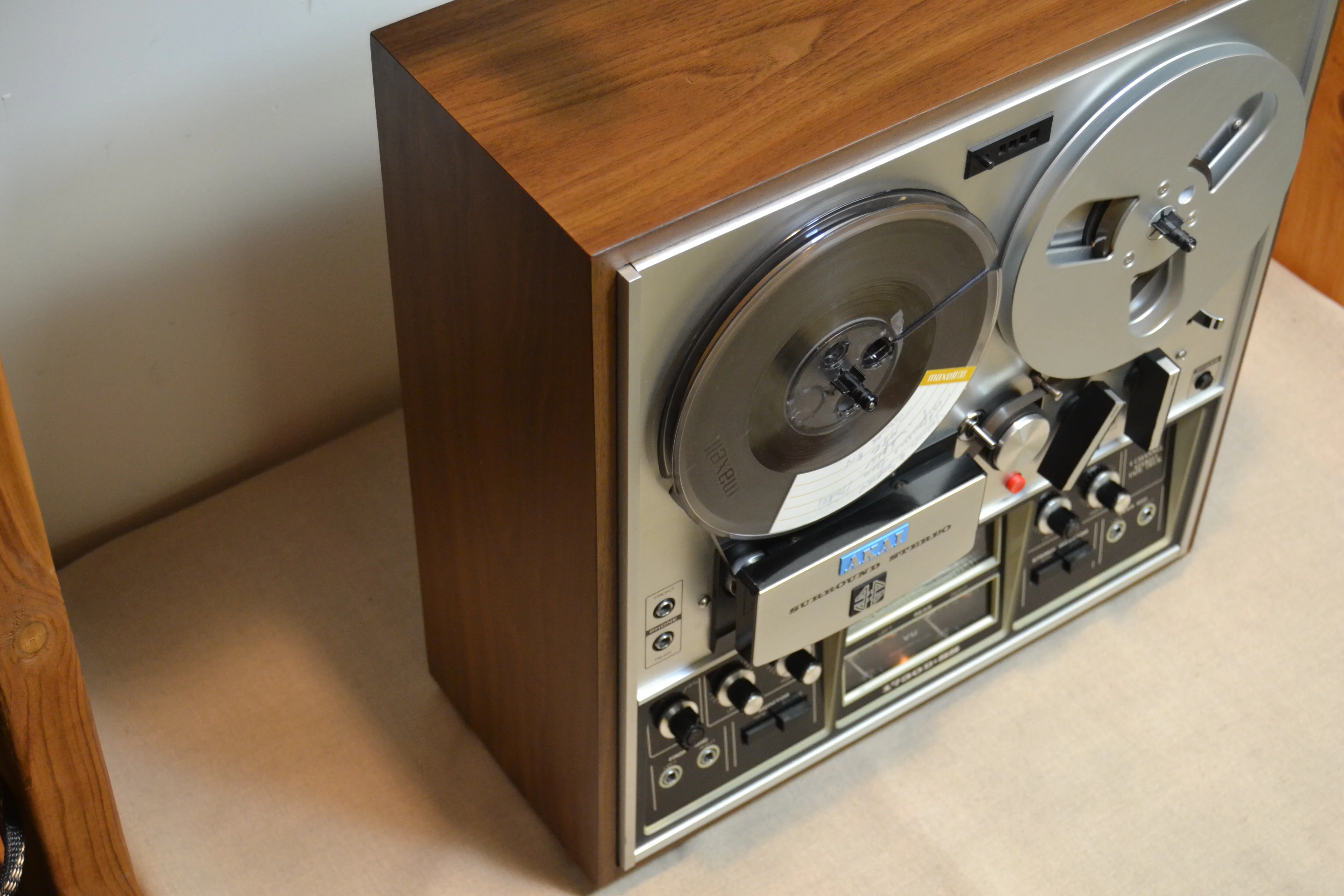 Akai 1730D-SS Reel to Reel Deck * Fully Serviced * New Belt - Image 11