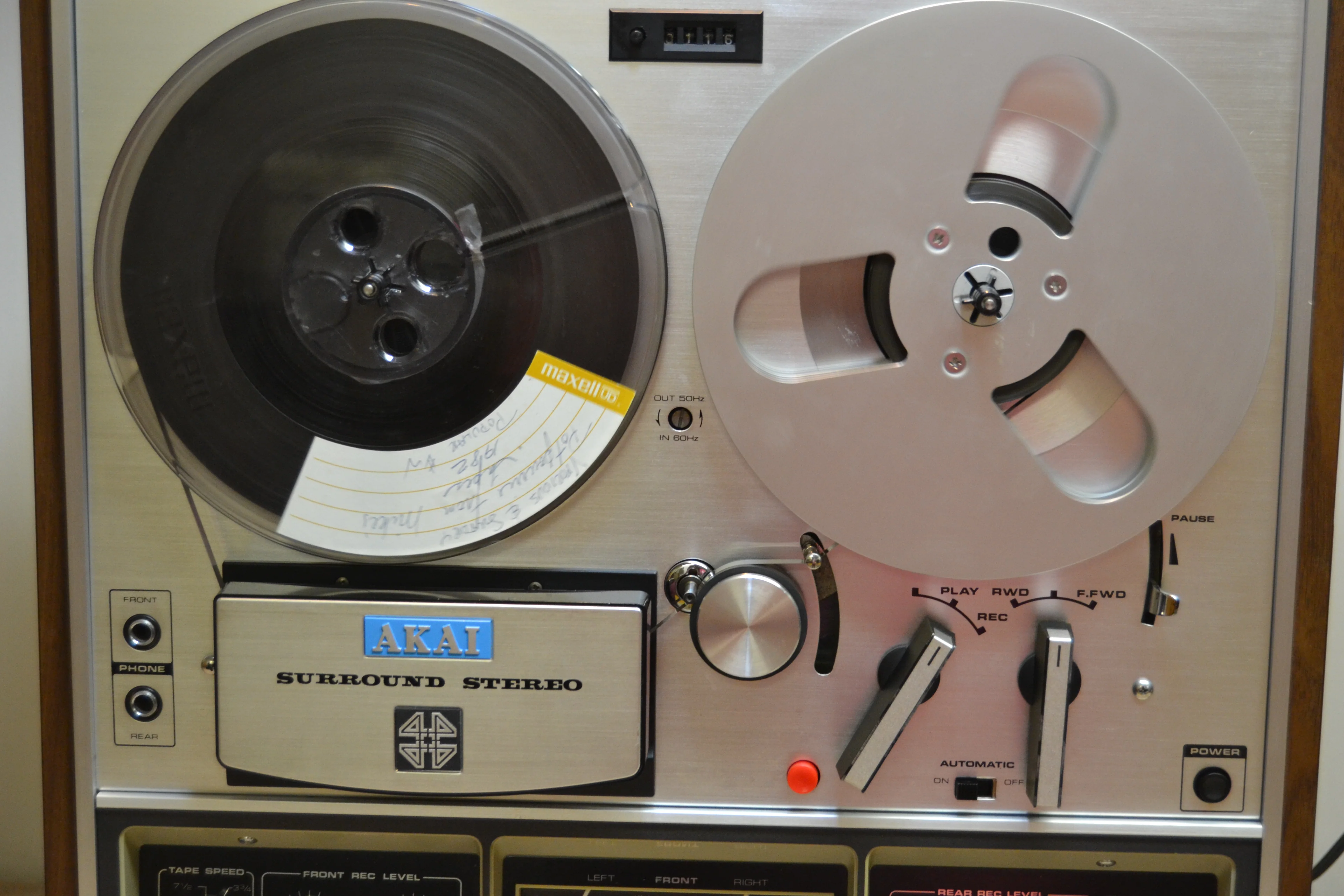 Akai 1730D-SS Reel to Reel Deck * Fully Serviced * New Belt - Image 2