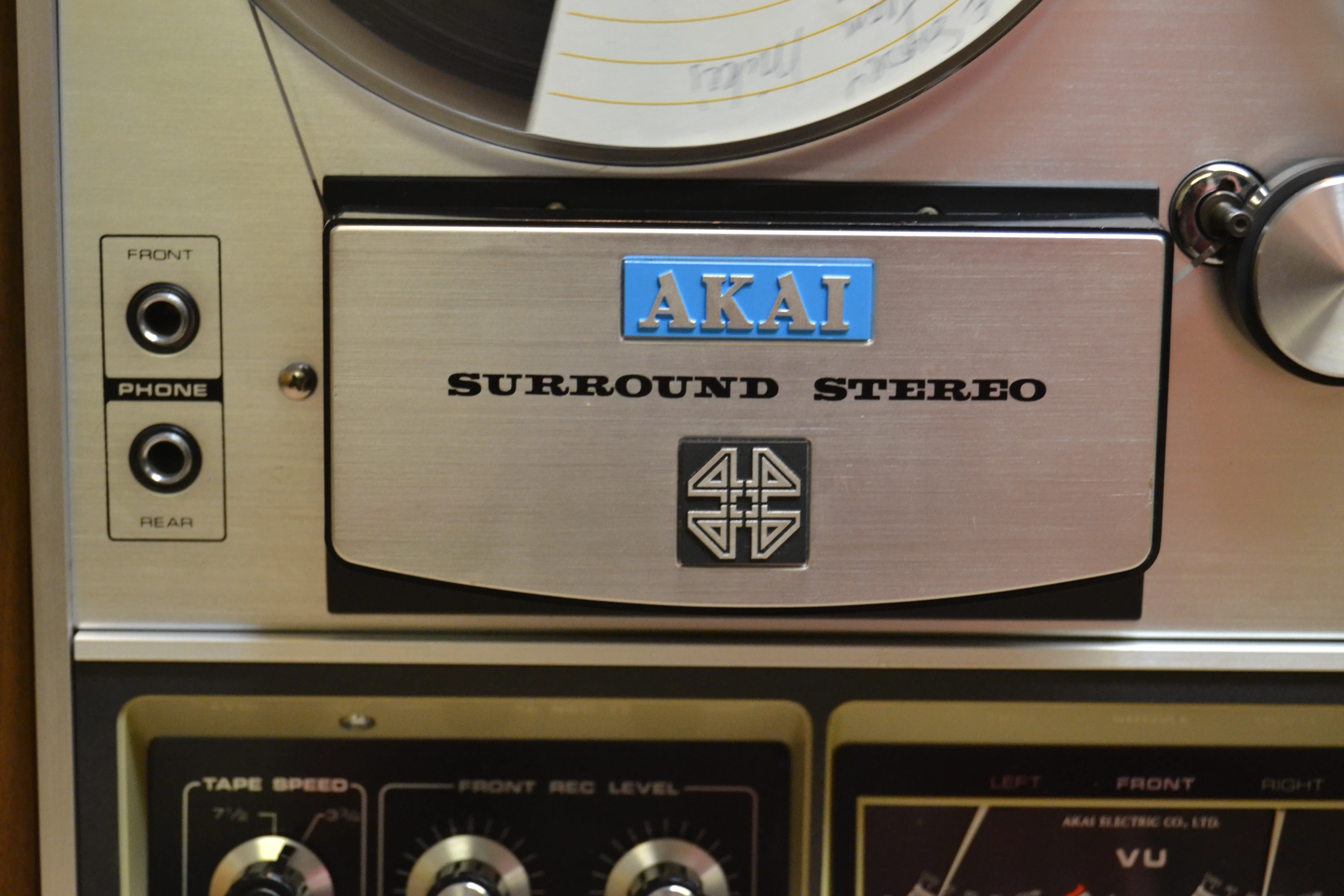 Akai 1730D-SS Reel to Reel Deck * Fully Serviced * New Belt - Image 3