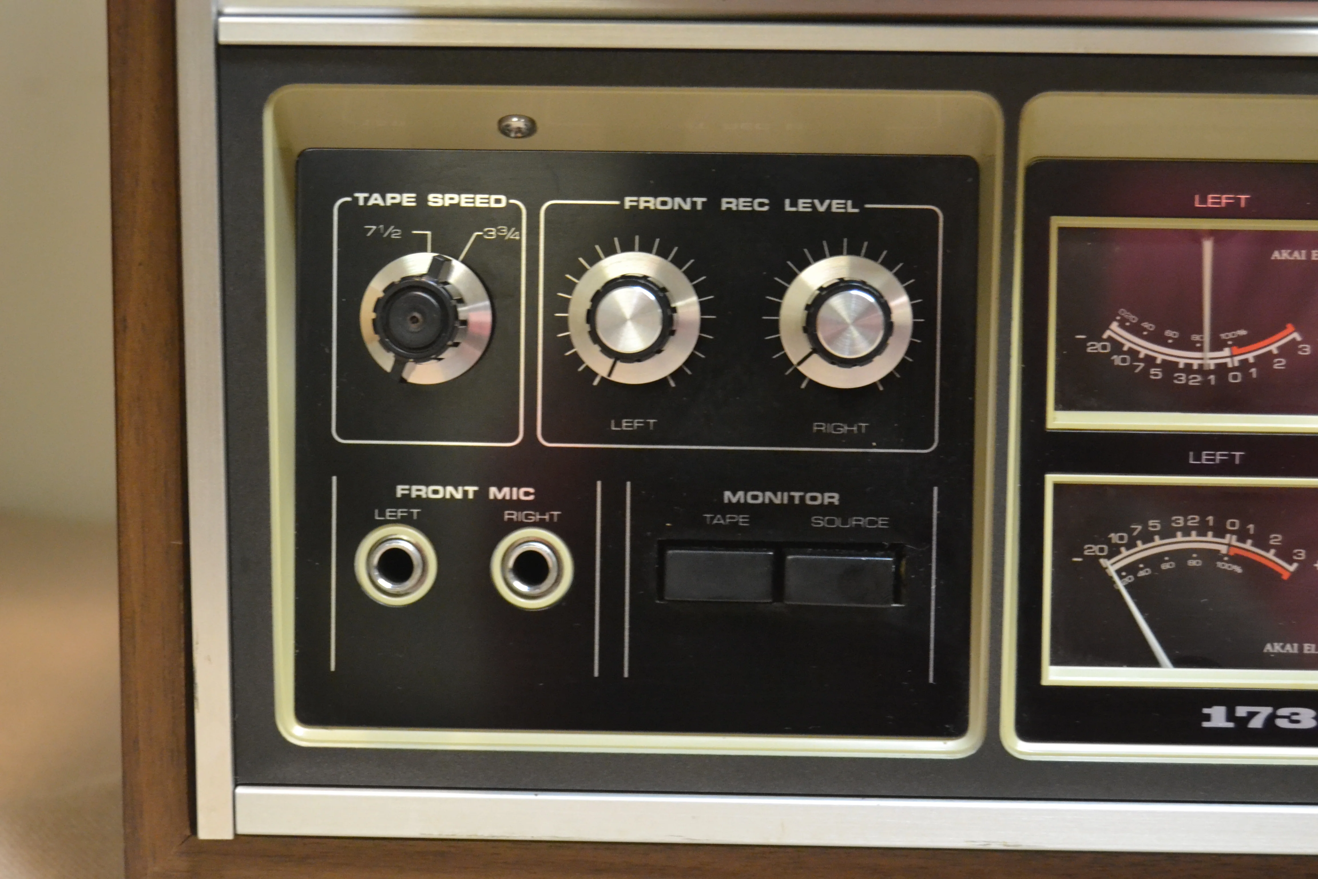 Akai 1730D-SS Reel to Reel Deck * Fully Serviced * New Belt - Image 7