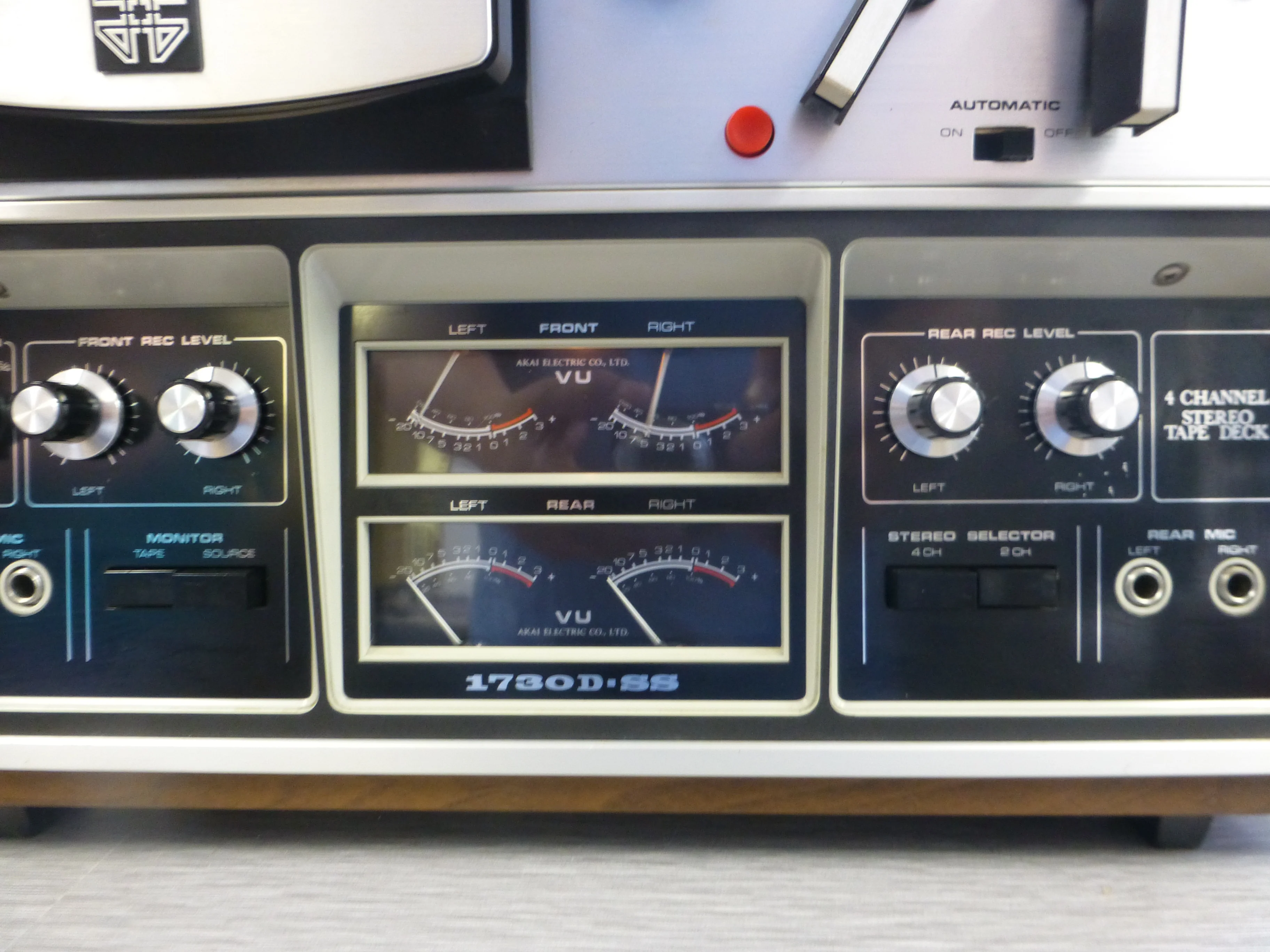 Akai 1730D-SS Reel To Reel Recorder * Fully Serviced * Reels are not included - Image 3
