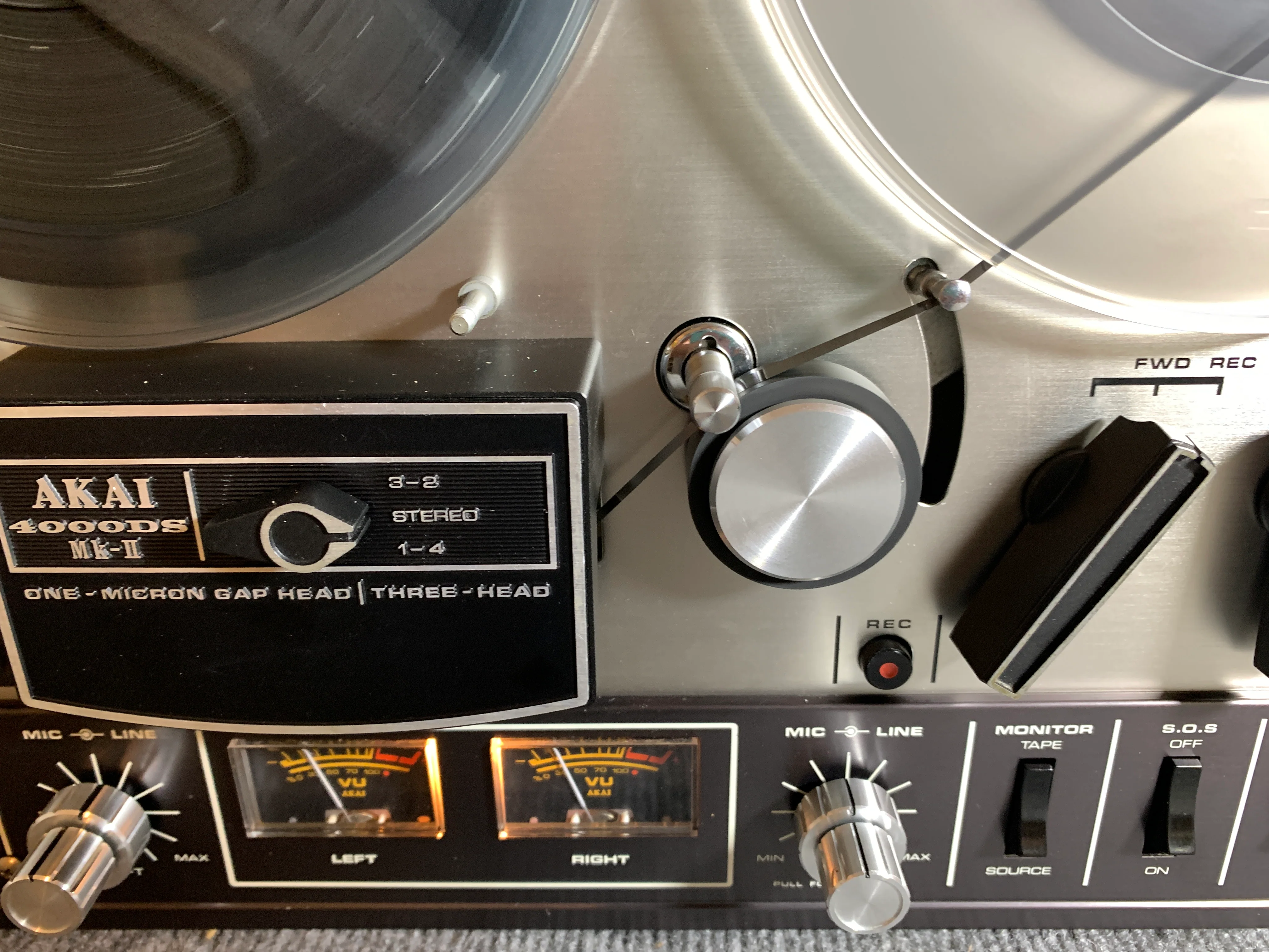 Akai 4000DS MKII Reel to Reel Tape Recorder - Image 3