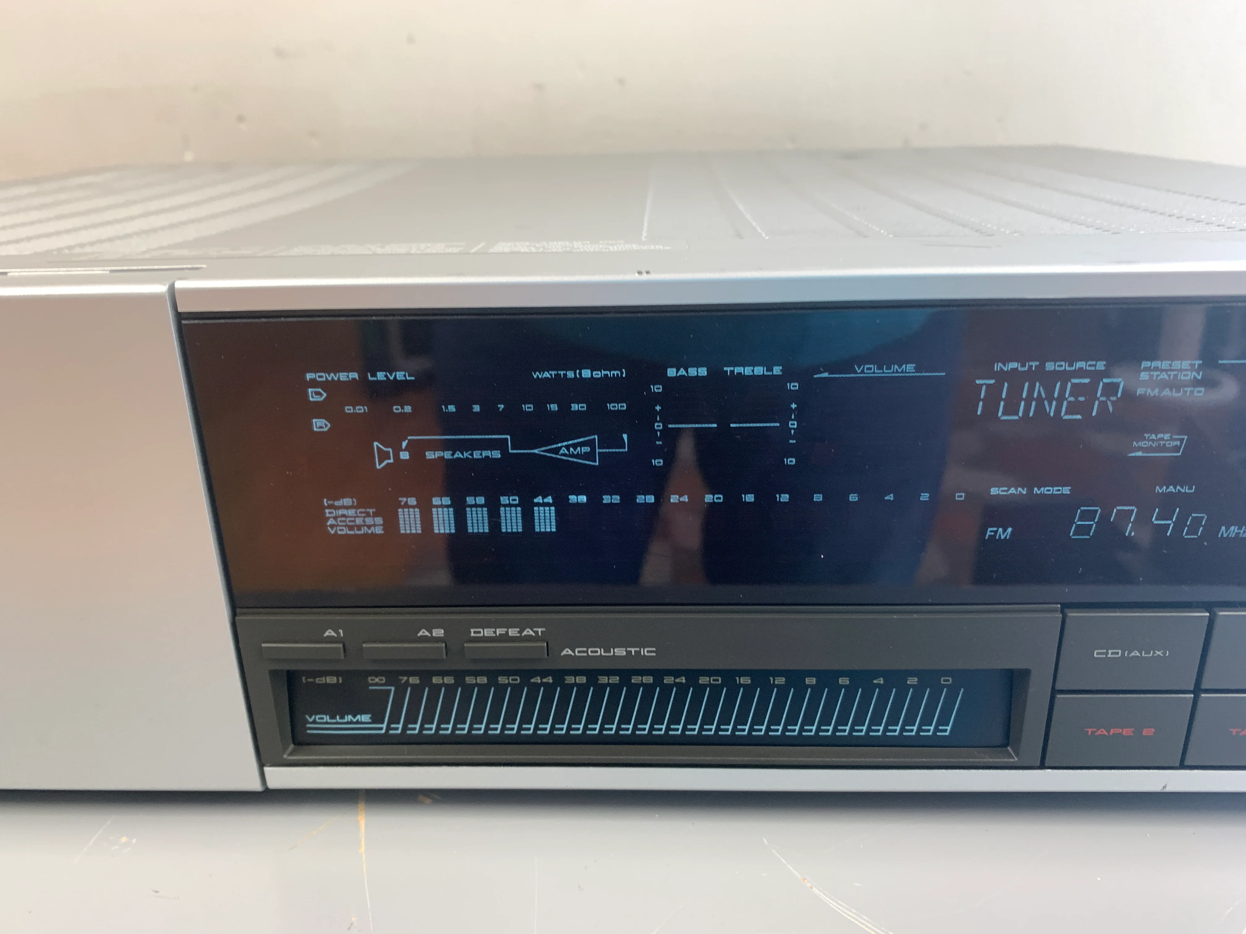 Akai AA-A35 Stereo Receiver * 1984 * 45W RMS - Image 3
