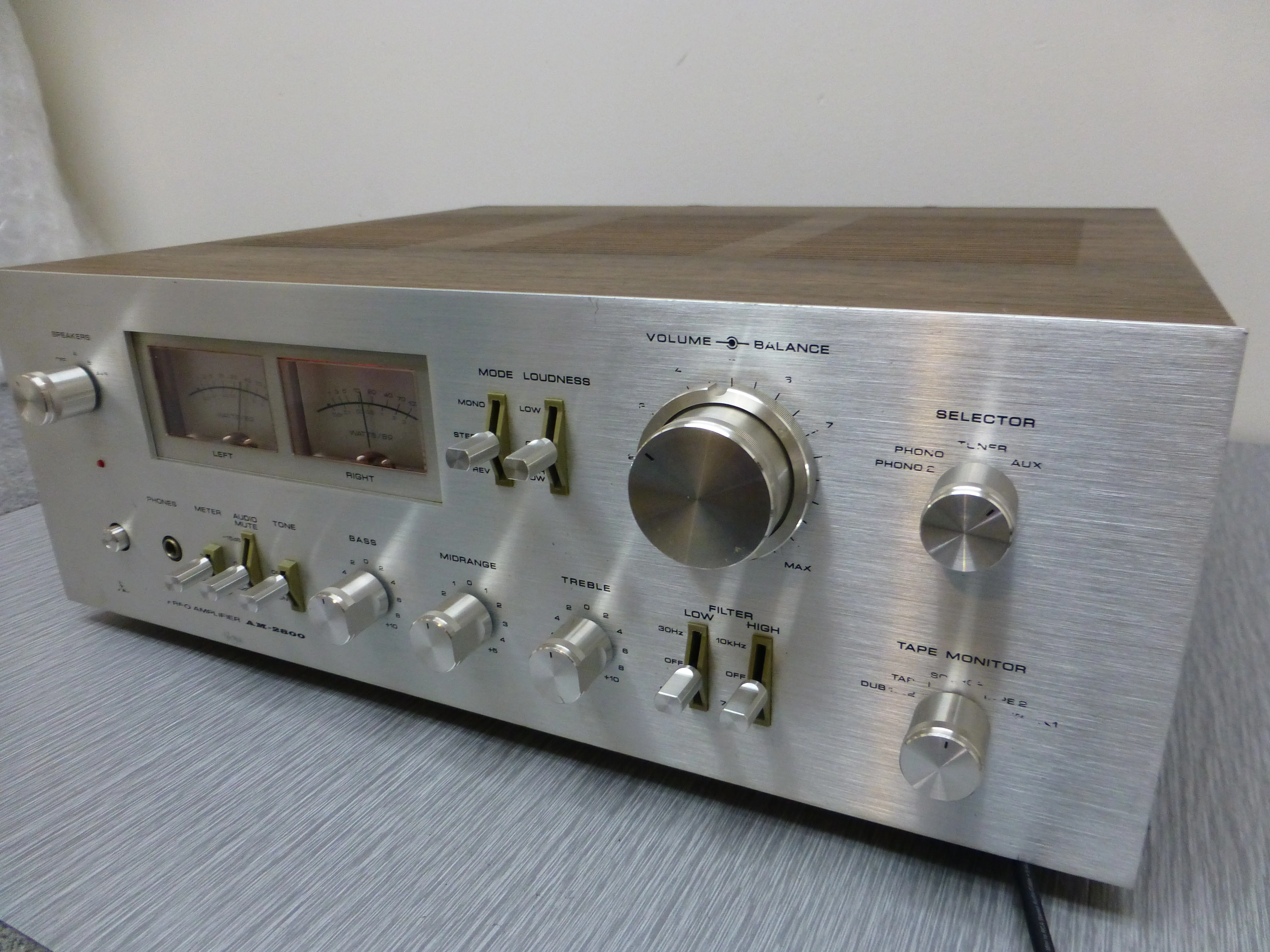 Akai AM-2800 Stereo Integrated Amplifier (1976-79) * 80W RMS - Image 5