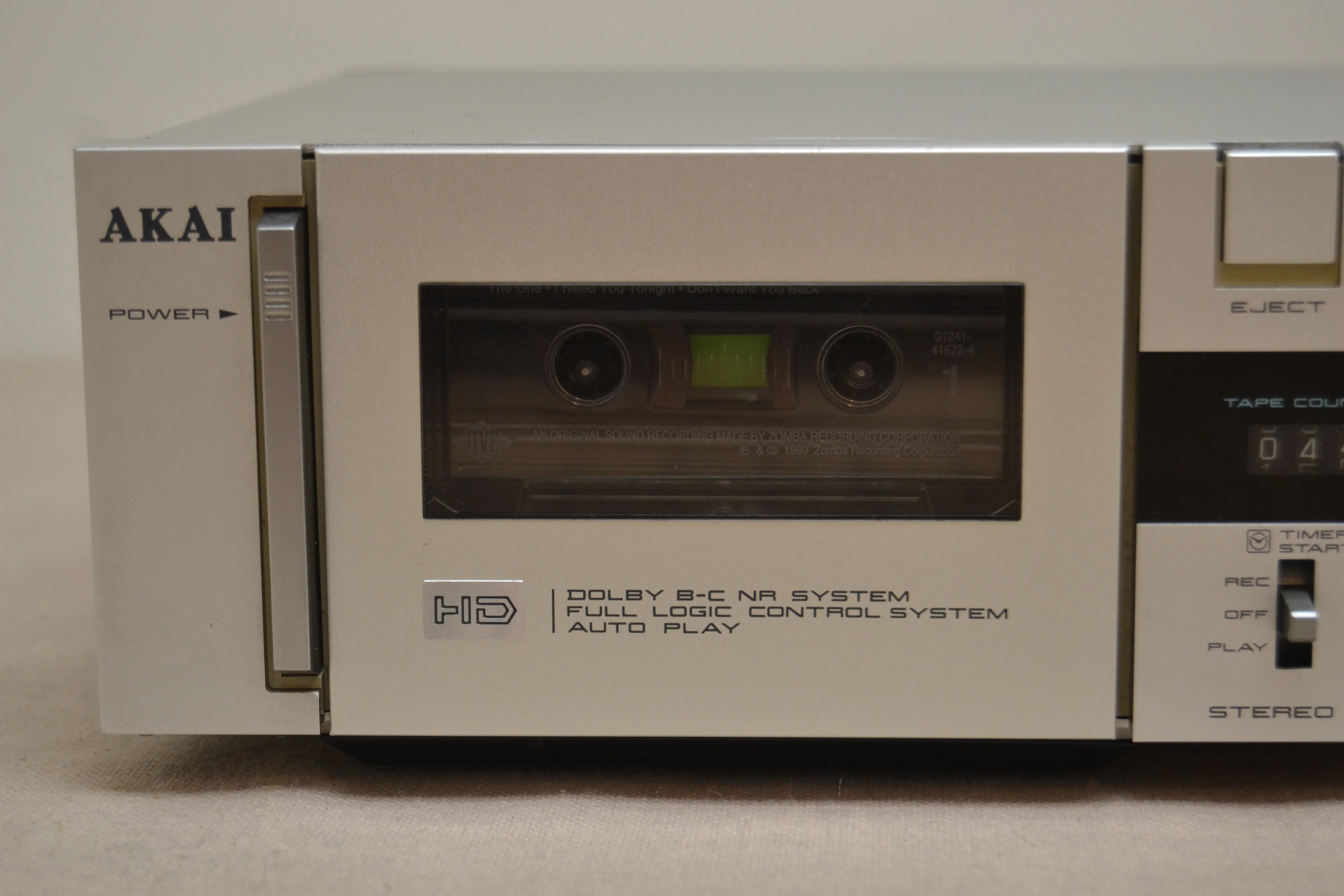 Akai CS-F21 Single Cassette Deck * Fully Serviced * New belts - Image 2