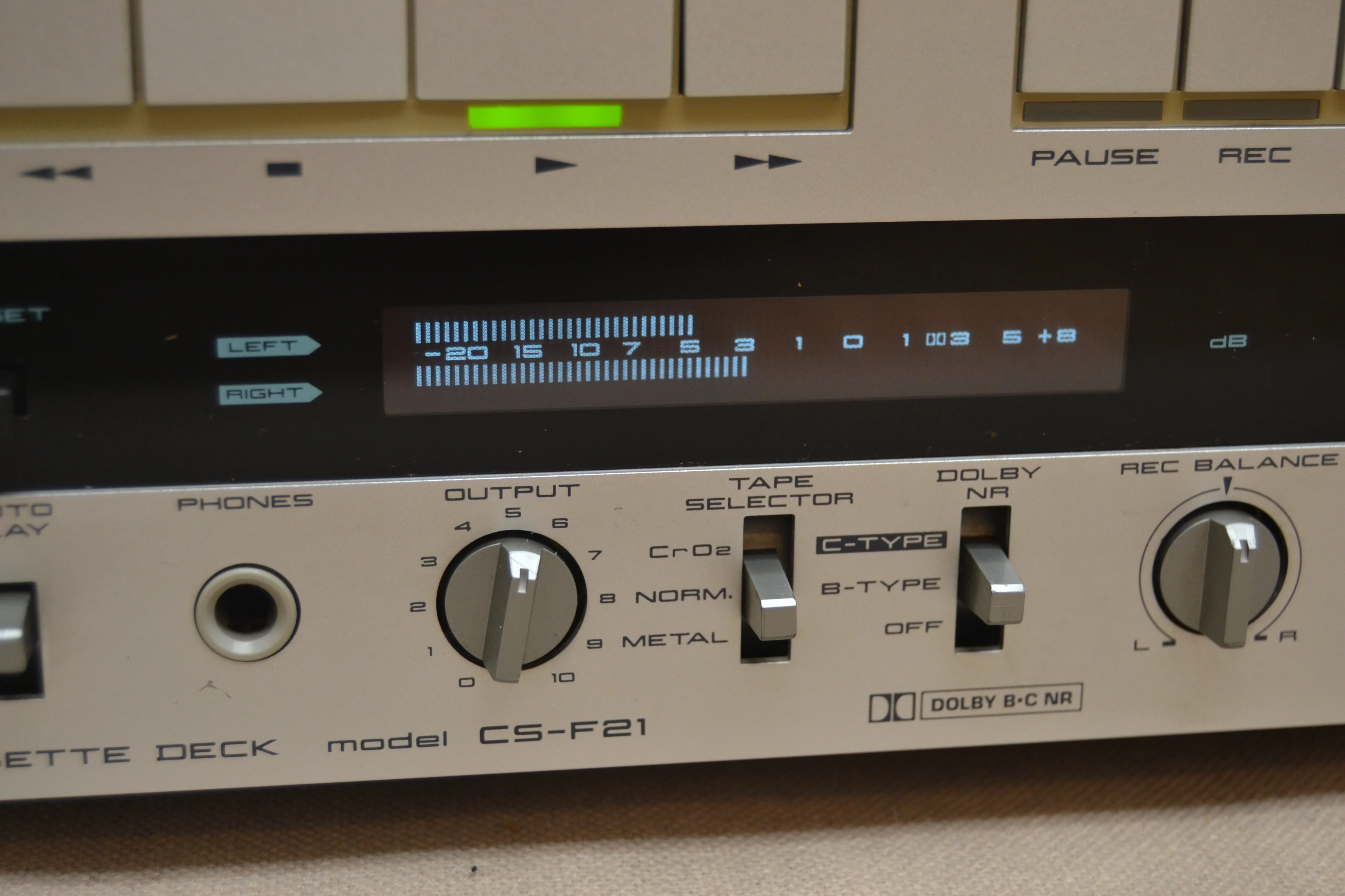 Akai CS-F21 Single Cassette Deck * Fully Serviced * New belts - Image 6
