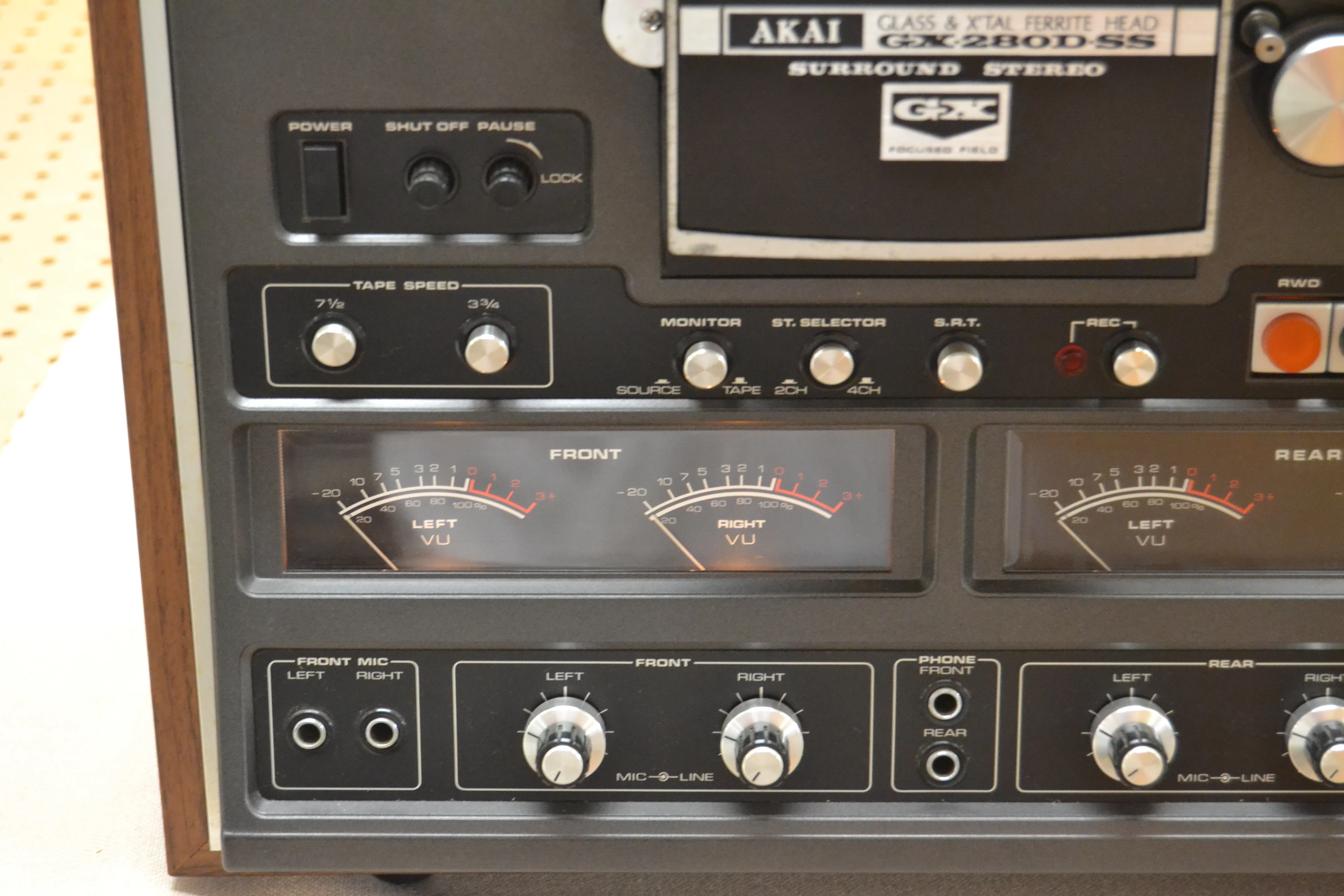 Akai GX-280D-SS Reel to Reel Recorder * Fully Serviced * New Belts - Image 2