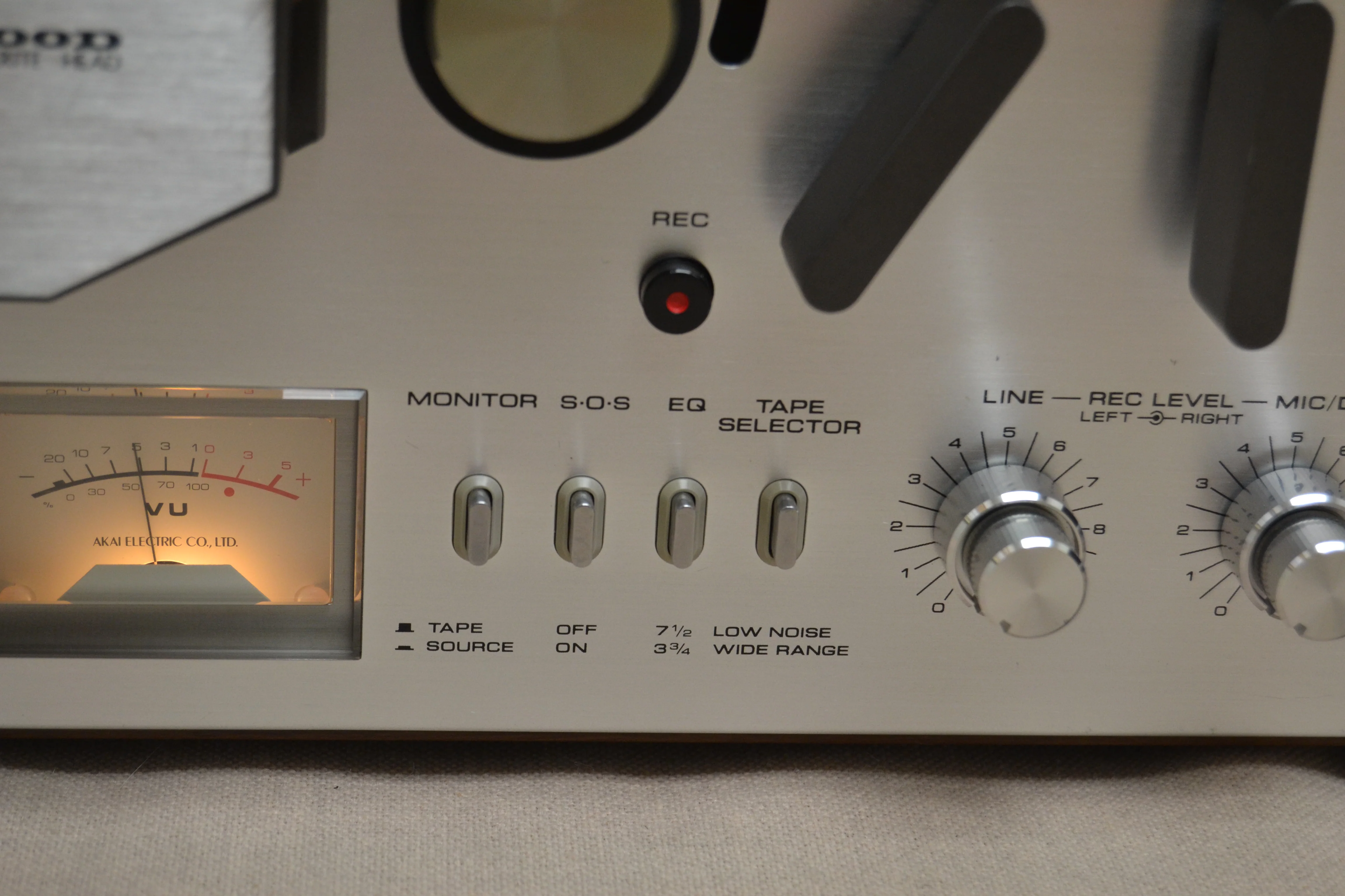 Akai GX-4000D Stereo Reel to Reel Tape Recorder (1978-85) * Fully Serviced * New Belts - Image 4