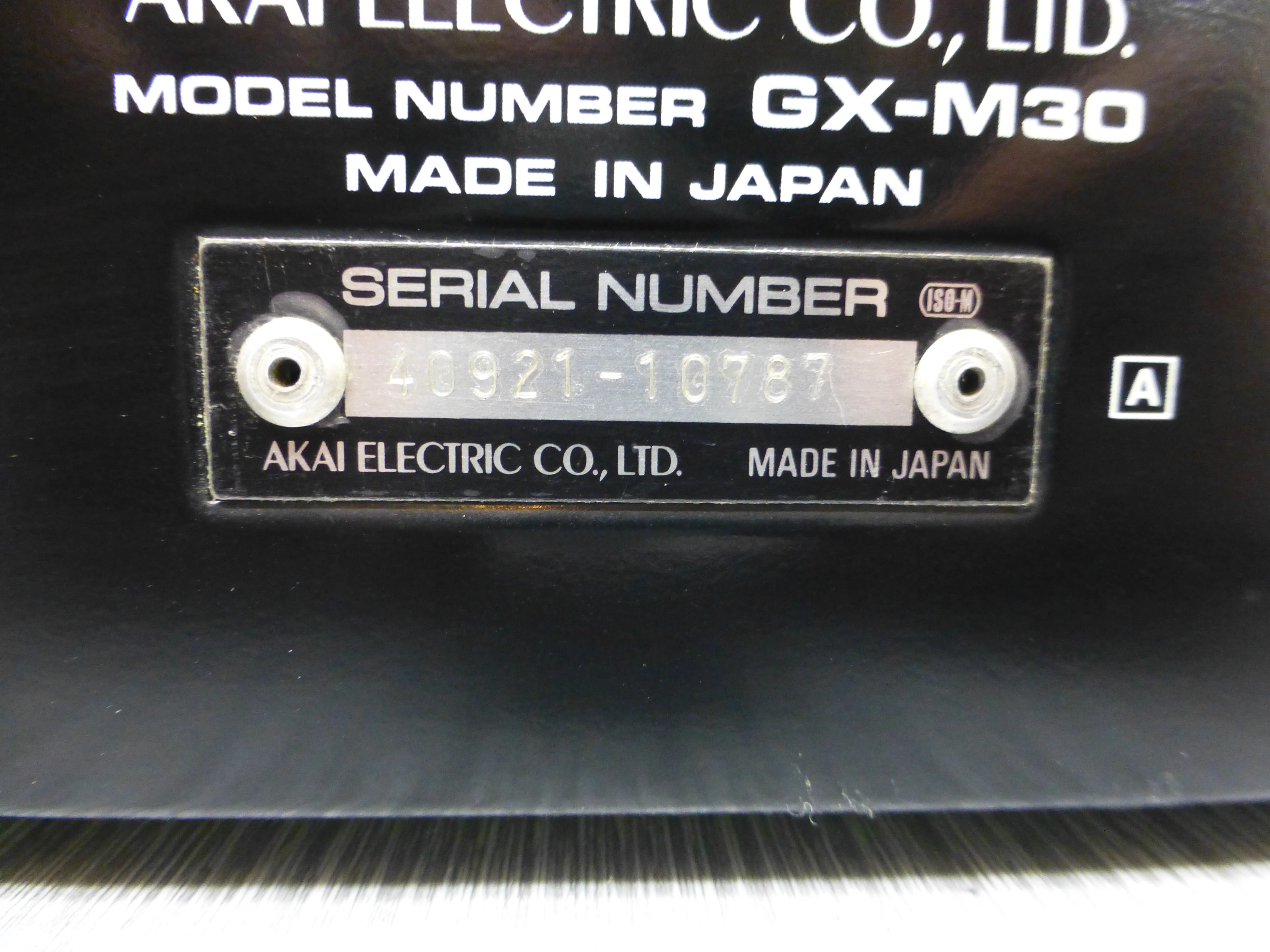 Akai GX-M30  Stereo Cassette Deck (1979) - Image 16