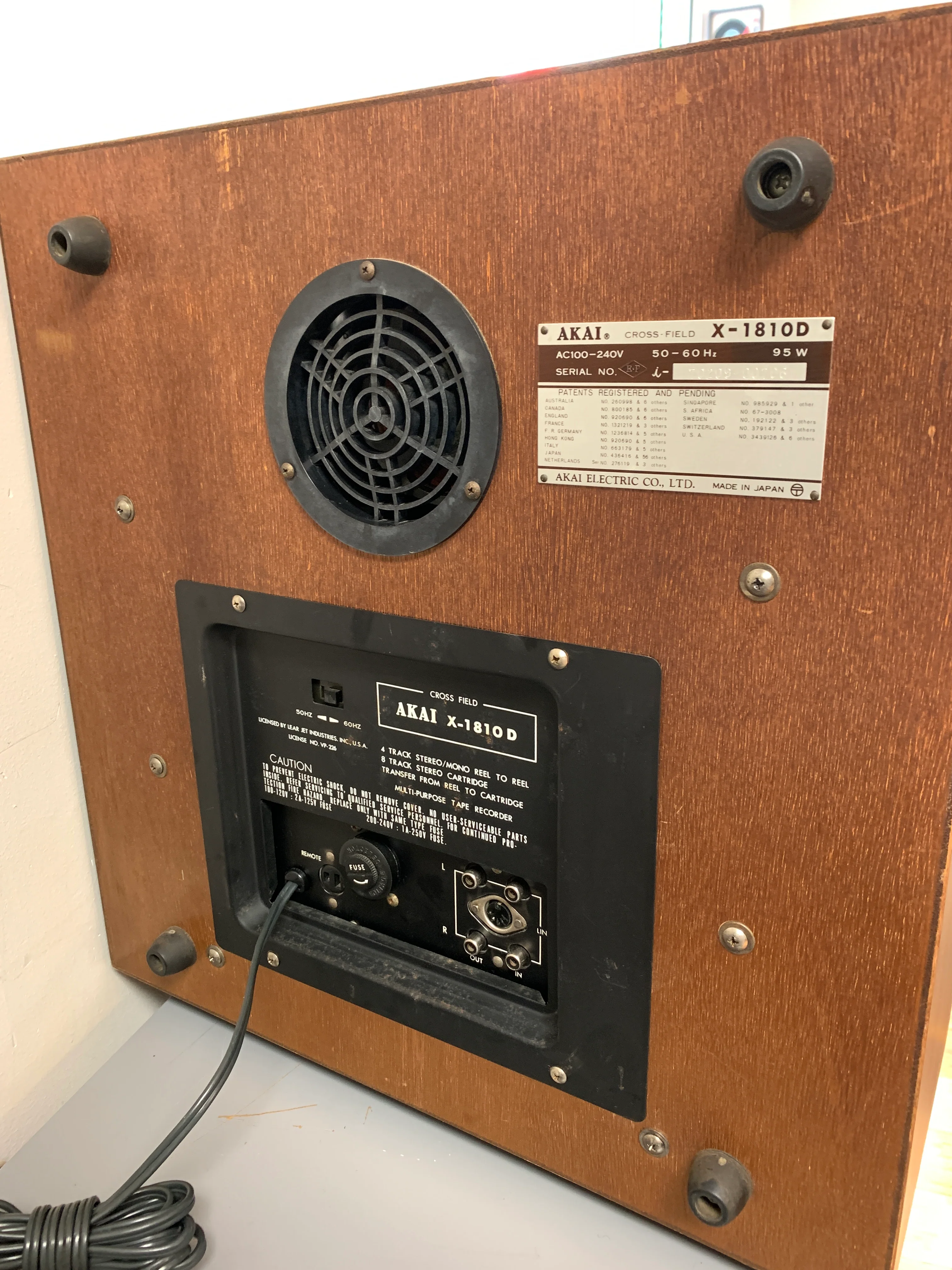 Akai X-1810D Reel to Reel Deck - Image 7