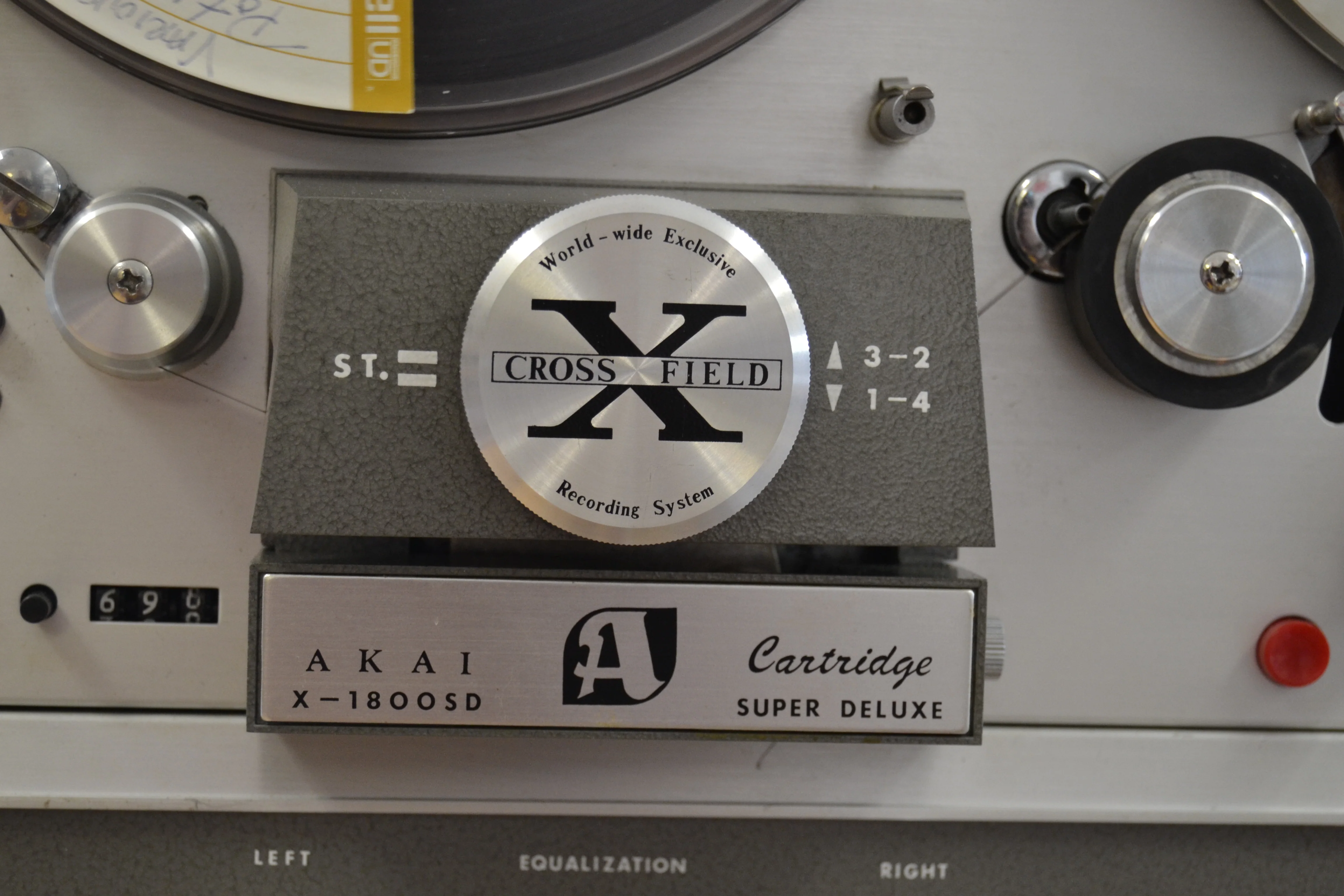 Akai X1800SD Reel to Reel/8 Track Tape Recorder (1970) - Image 4