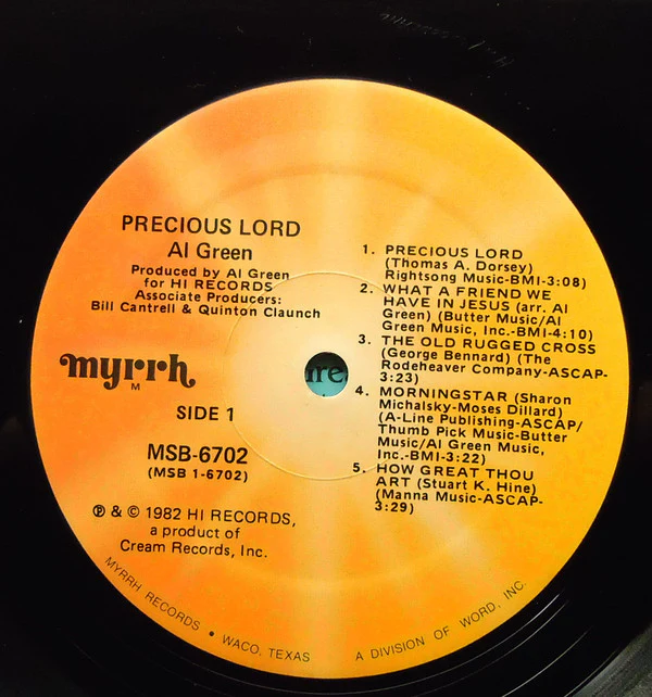 Al Green - Precious Lord (LP, Album) (Very Good Plus (VG+)) - Image 2