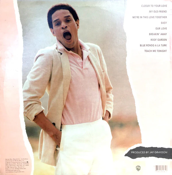 Al Jarreau - Breakin' Away (LP, Album, Win) (Near Mint (NM or M-)) - Image 2