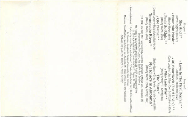 Alabama - Alabama Greatest Hits (Cass, Comp) (Near Mint (NM or M-)) - Image 5