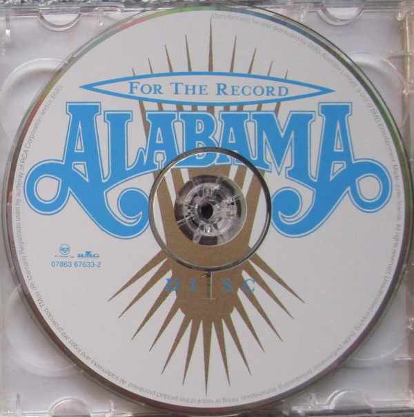 Alabama - For The Record (2xHDCD, Comp) (Near Mint (NM or M-)) - Image 2