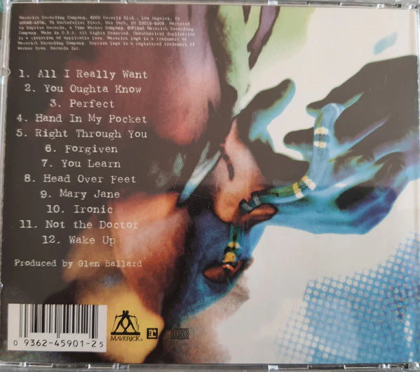 Alanis Morissette - Jagged Little Pill (CD, Album) (Near Mint (NM or M-)) - Image 2