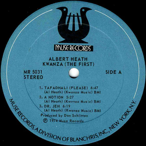 Albert Heath - Kwanza (The First) (LP, Album) (Near Mint (NM or M-)) - Image 3