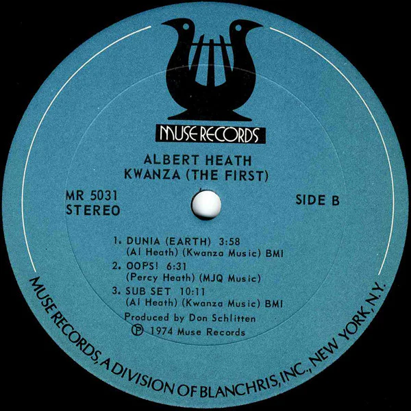 Albert Heath - Kwanza (The First) (LP, Album) (Near Mint (NM or M-)) - Image 4
