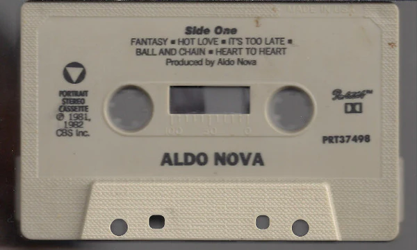 Aldo Nova - Aldo Nova (Cass, Album) (Near Mint (NM or M-)) - Image 2