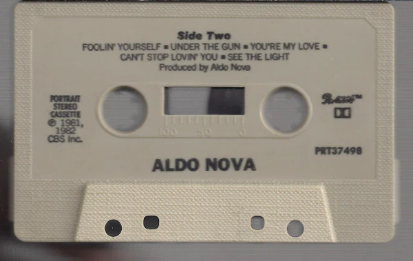 Aldo Nova - Aldo Nova (Cass, Album) (Near Mint (NM or M-)) - Image 3