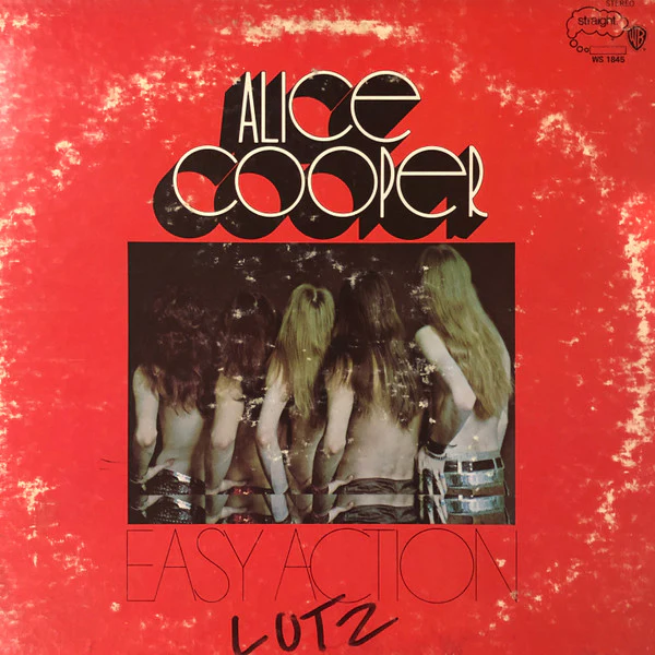 Alice Cooper - Easy Action (LP, Album) (Very Good Plus (VG+))